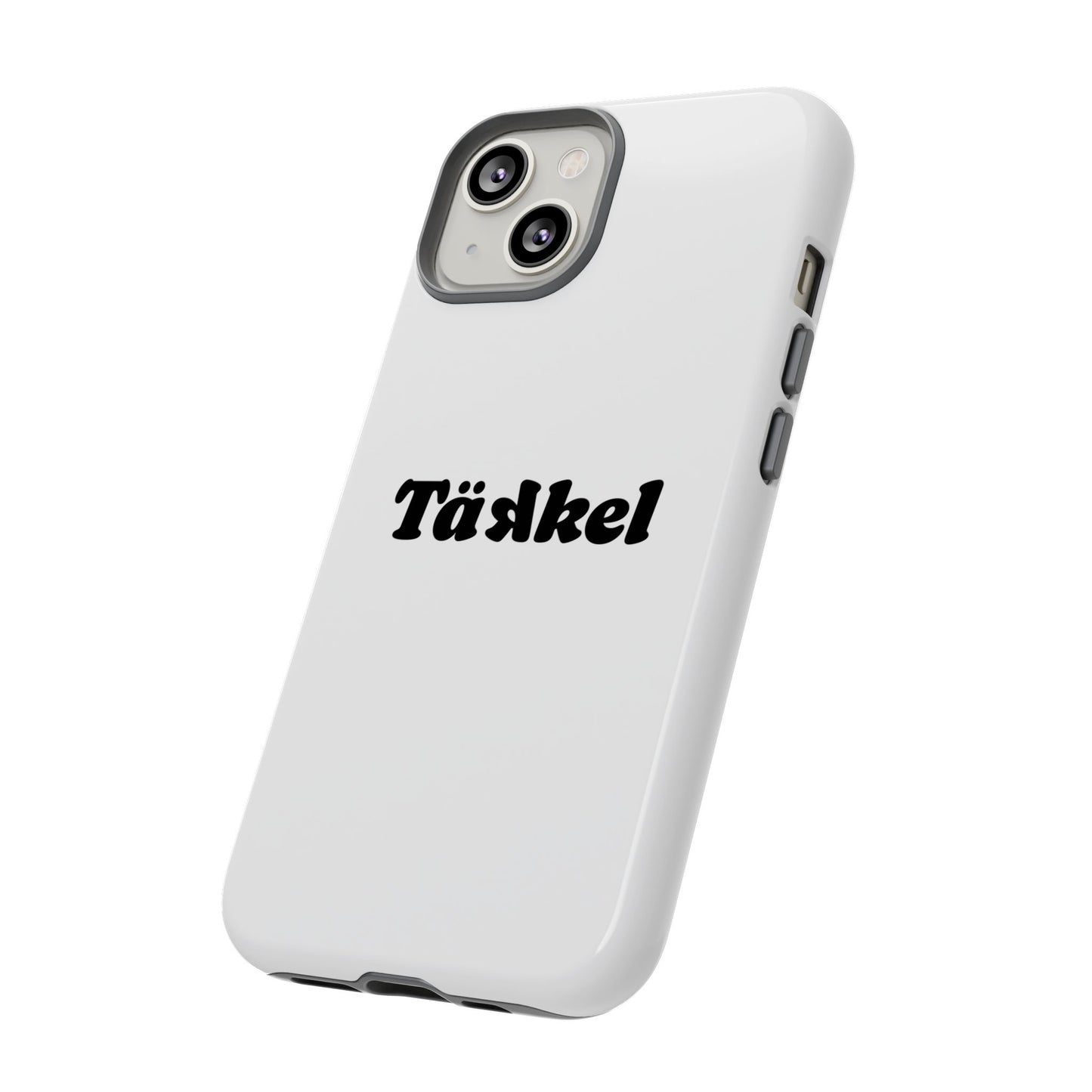 TÄKKEL Classic Hard Case Weiß iPhone