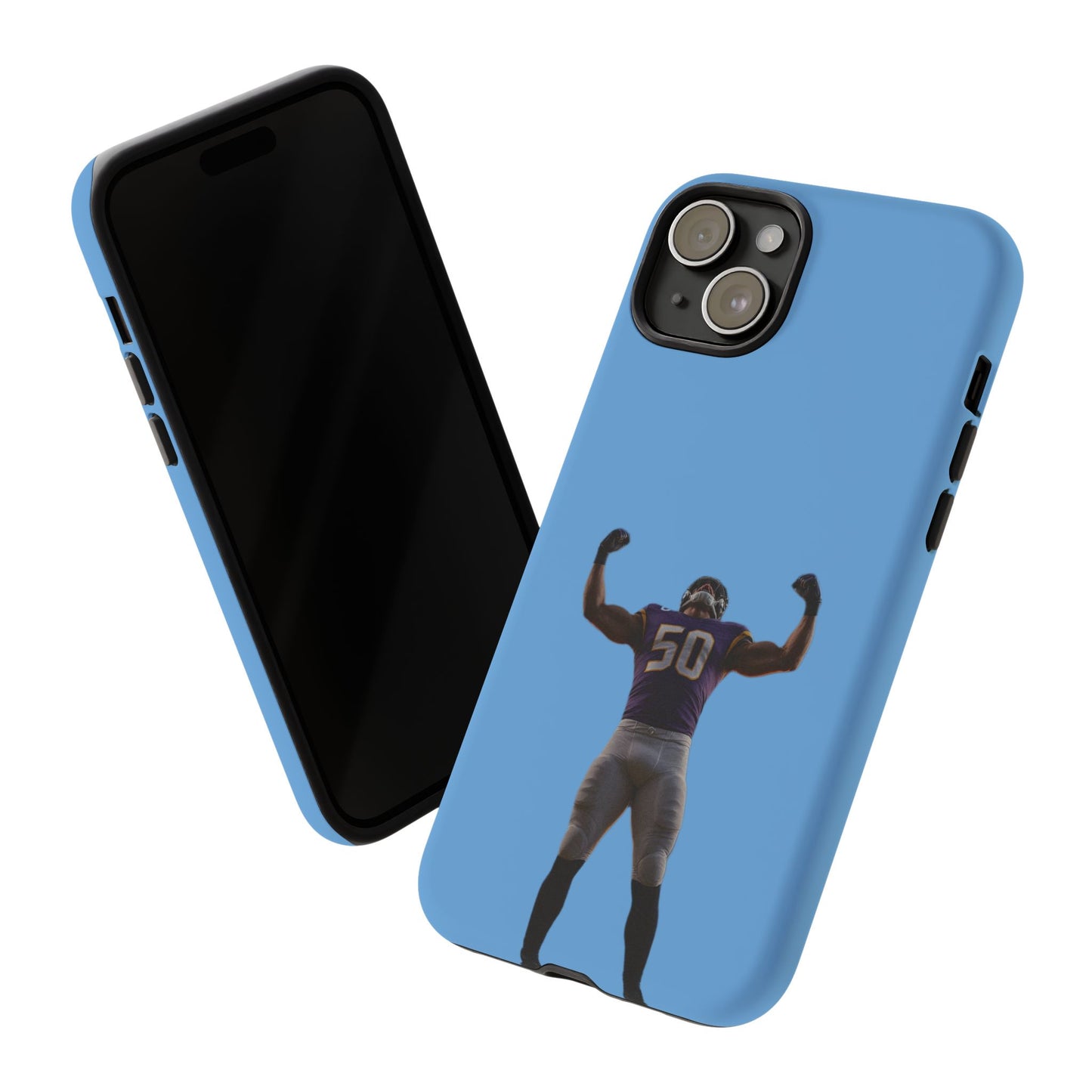 Never Enough Hard Case Babyblau iPhone