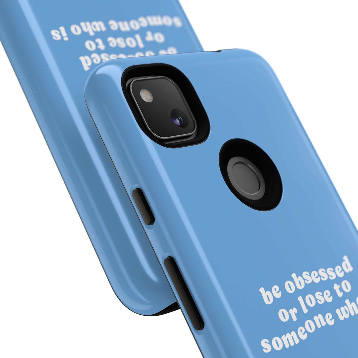 Too Obsessed Hard Case Babyblau Google Pixel