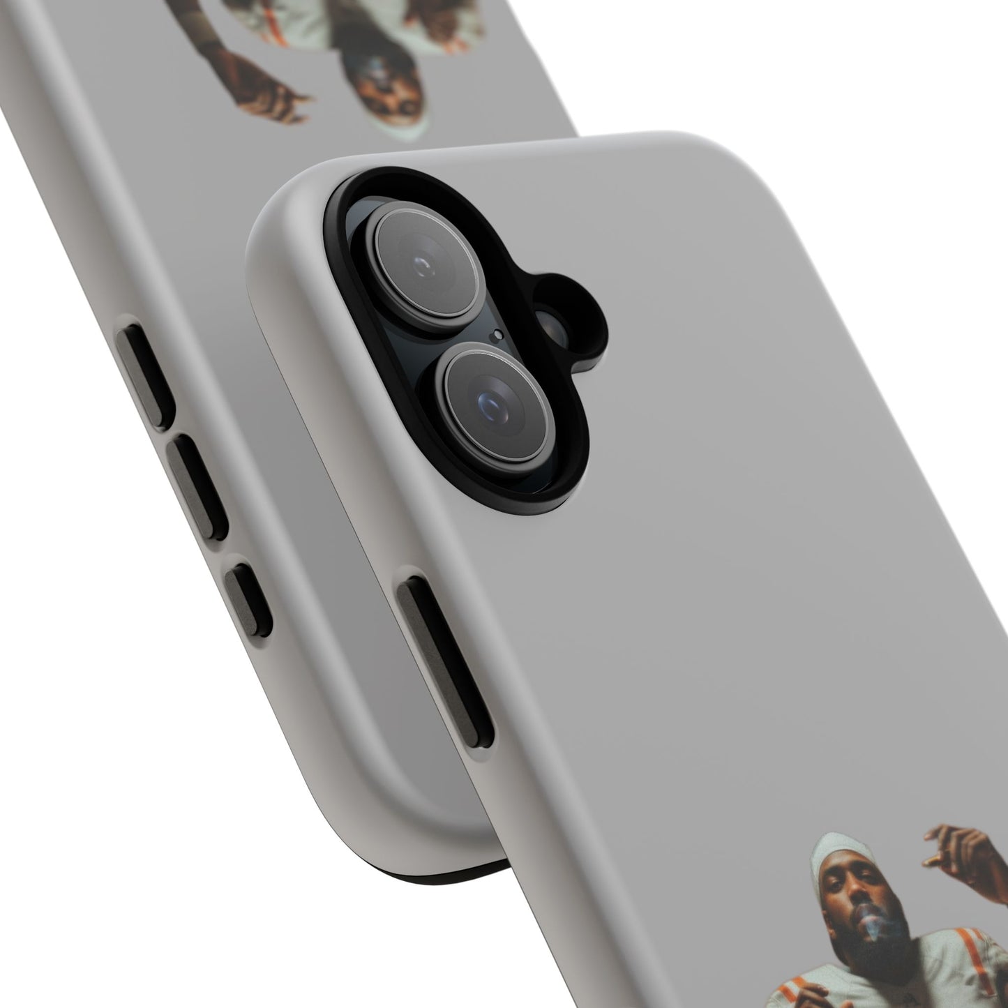 Who´s gonna smoke Hard Case Grau iPhone