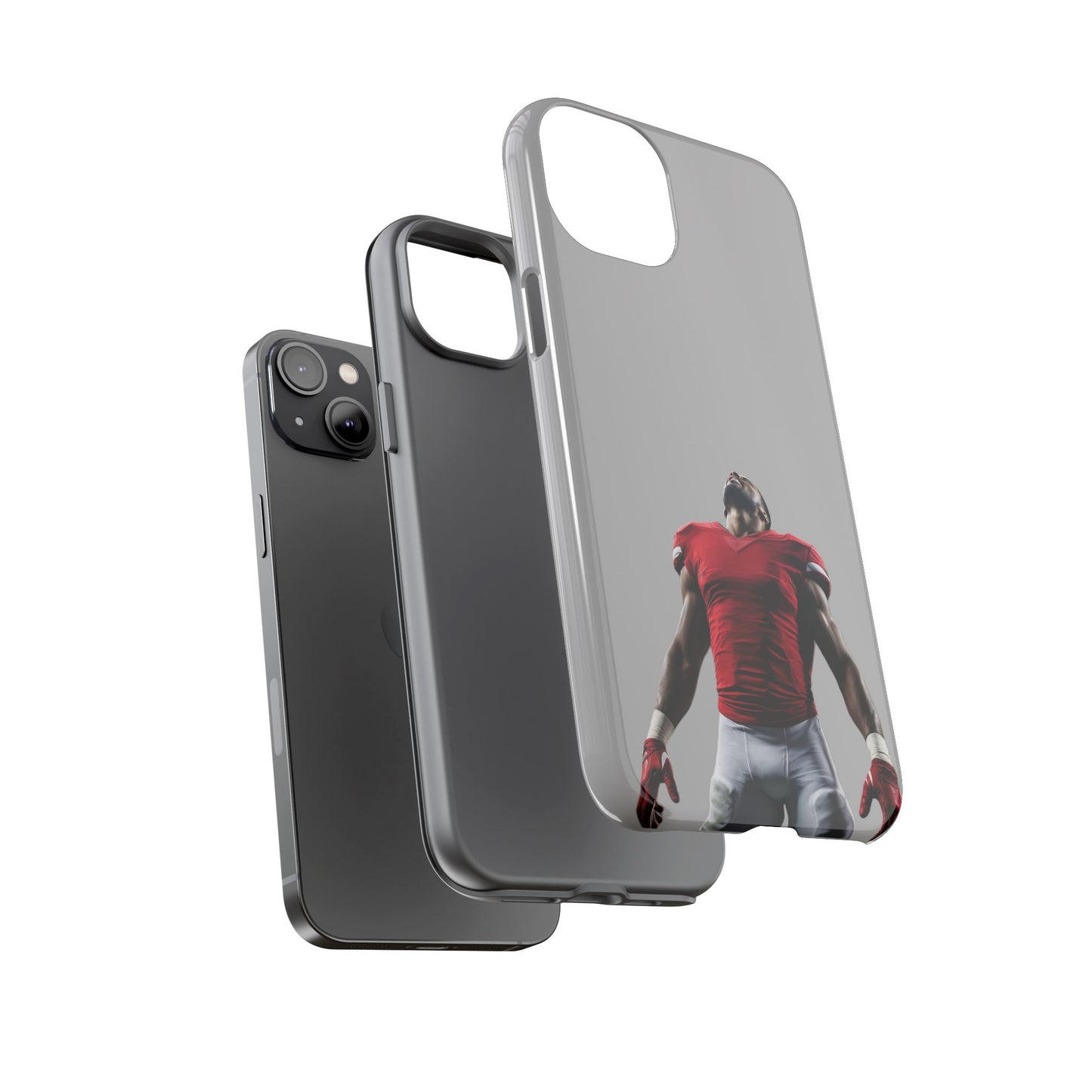 Never Sleep Hard Case Grau iPhone