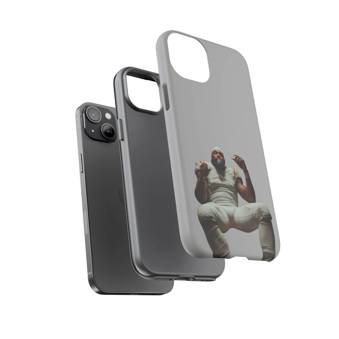 Who´s gonna smoke Hard Case Grau iPhone