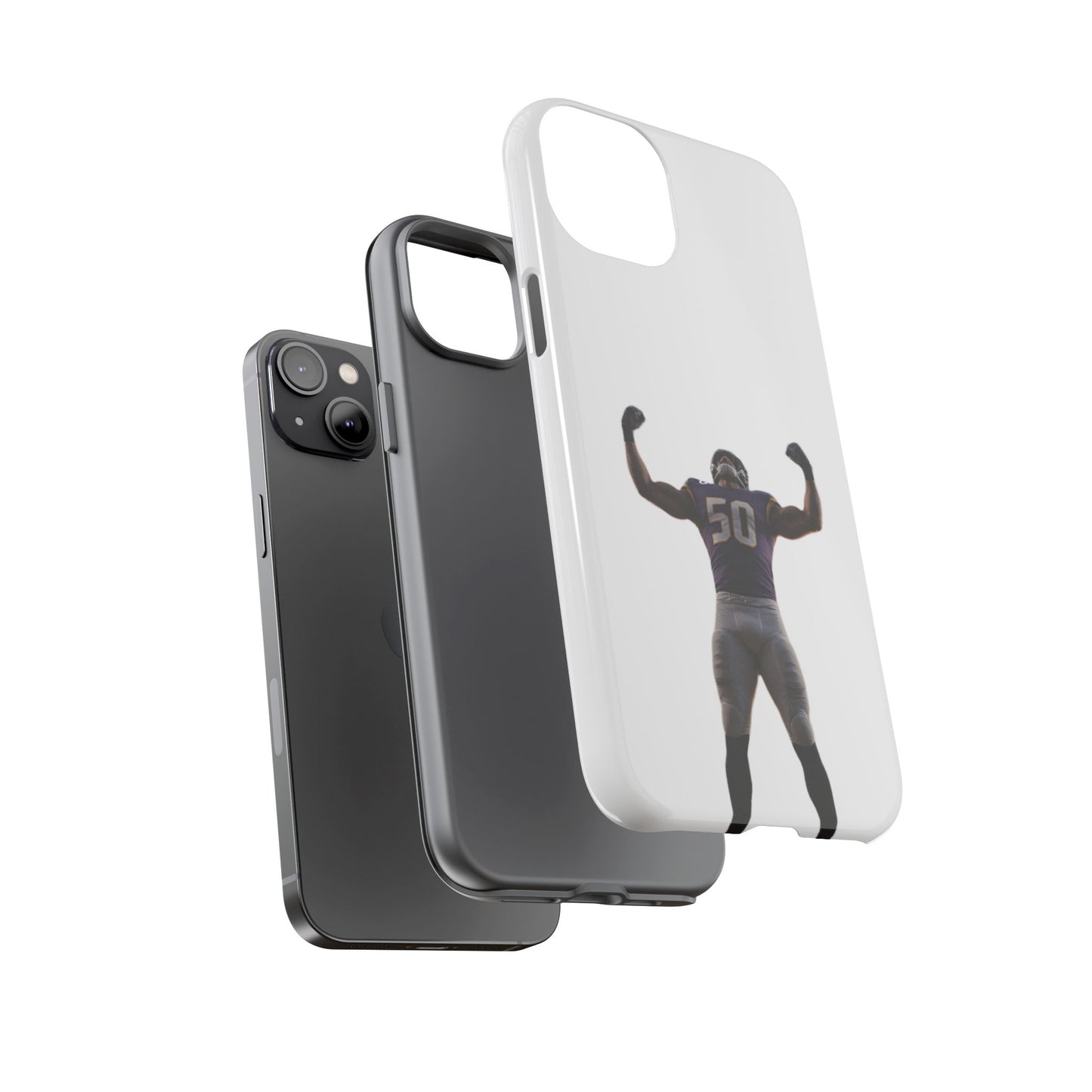 Never Enough Hard Case Weiß iPhone