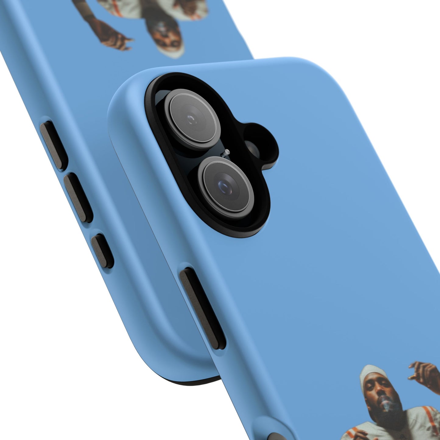 Who´s gonna smoke Hard Case Babyblau iPhone