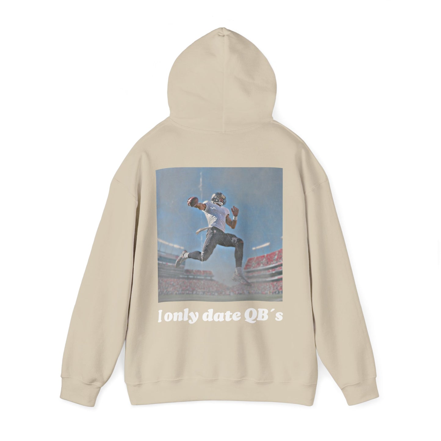 Unisex Heavy Hoodie I ONLY DATE QB`S