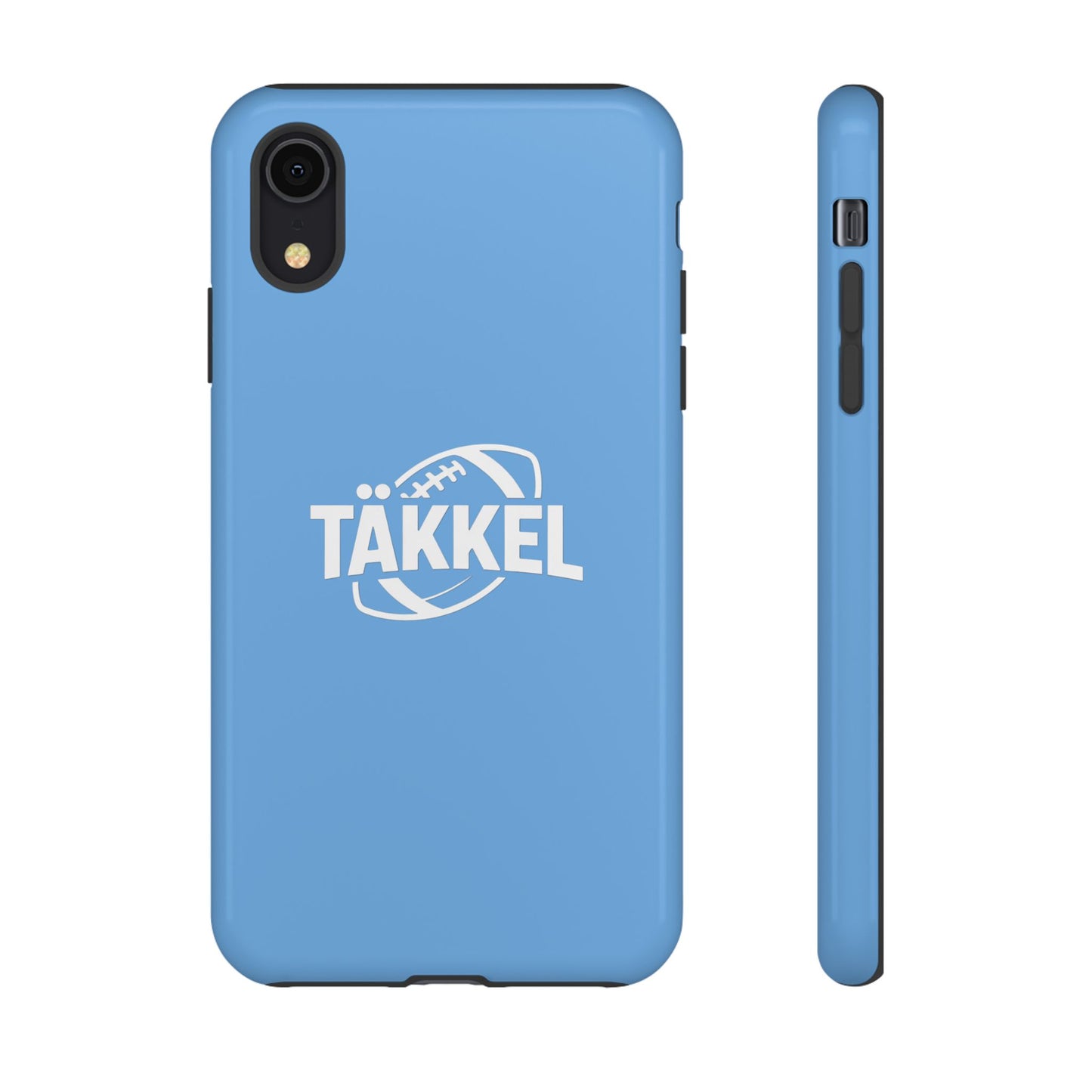 TÄKKEL FOOTBALL Hard Case Babyblau iPhone