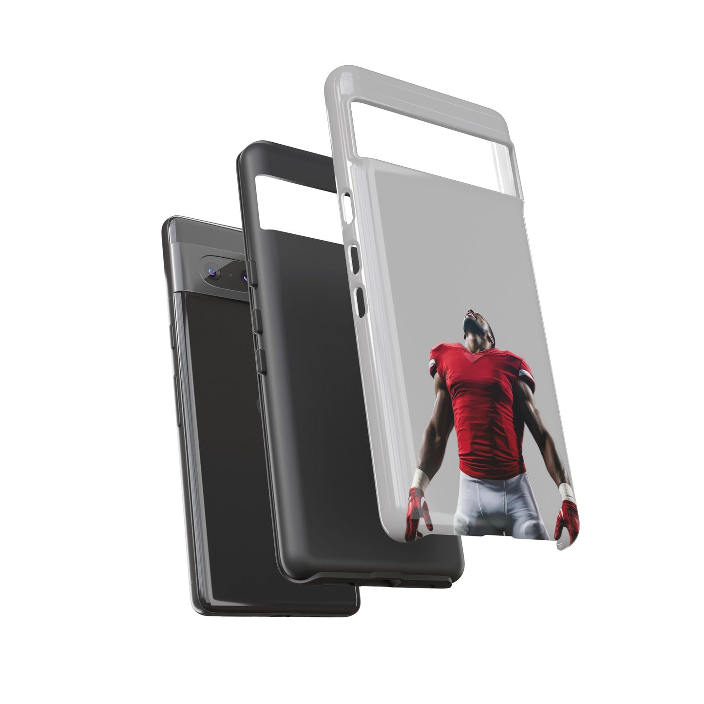 Unmatched Feelings Hard Case Grau Google Pixel