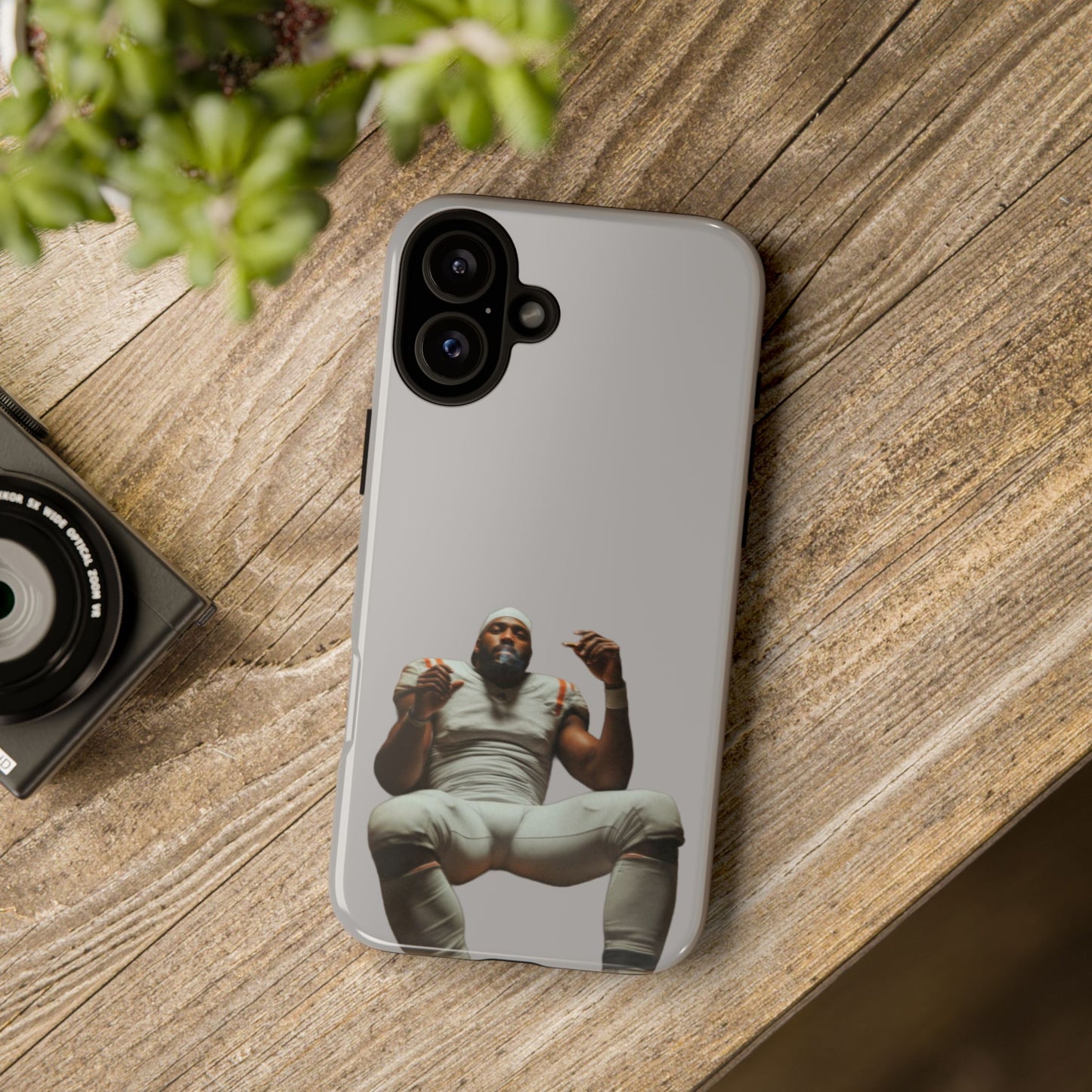 Who´s gonna smoke Hard Case Grau iPhone