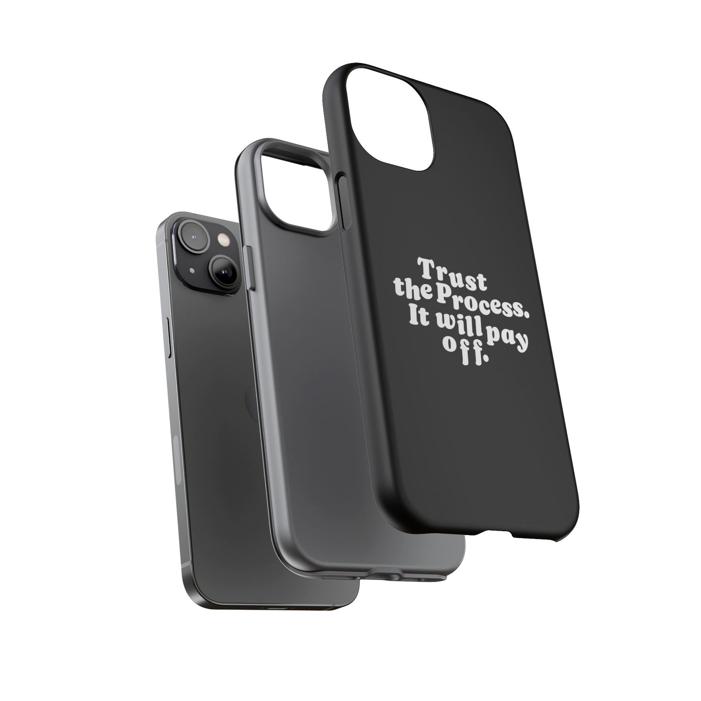 Trust harder Hard Case Schwarz iPhone
