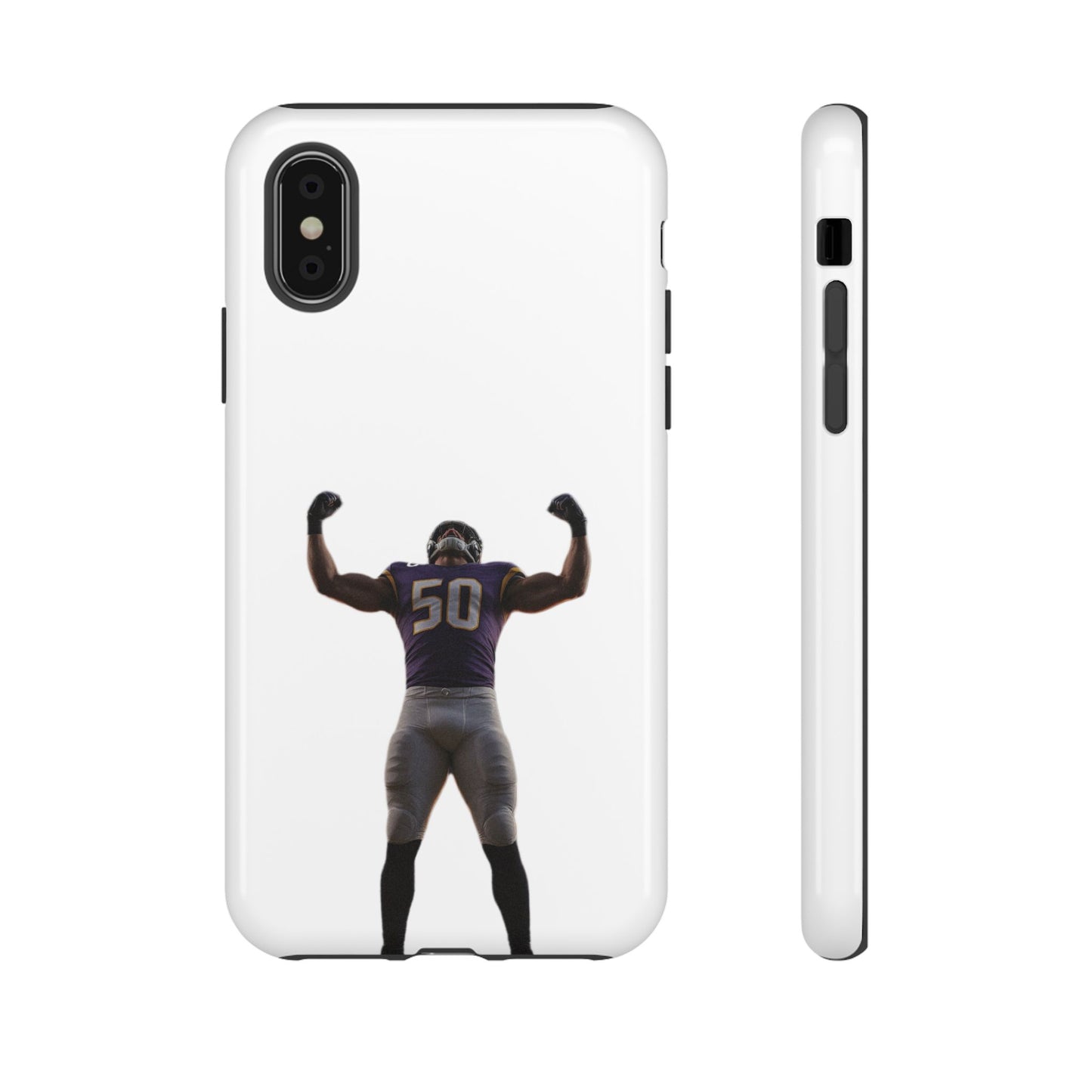 Never Enough Hard Case Weiß iPhone