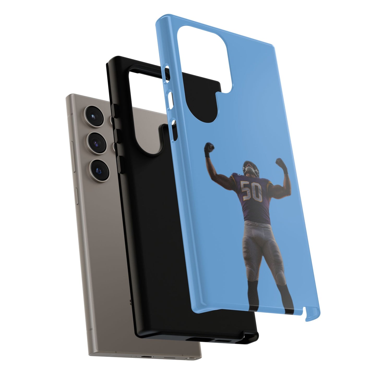 Defeating Hard Case Babyblau Samsung