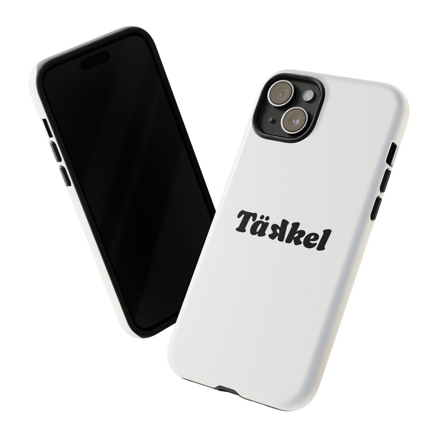 TÄKKEL Classic Hard Case Weiß iPhone