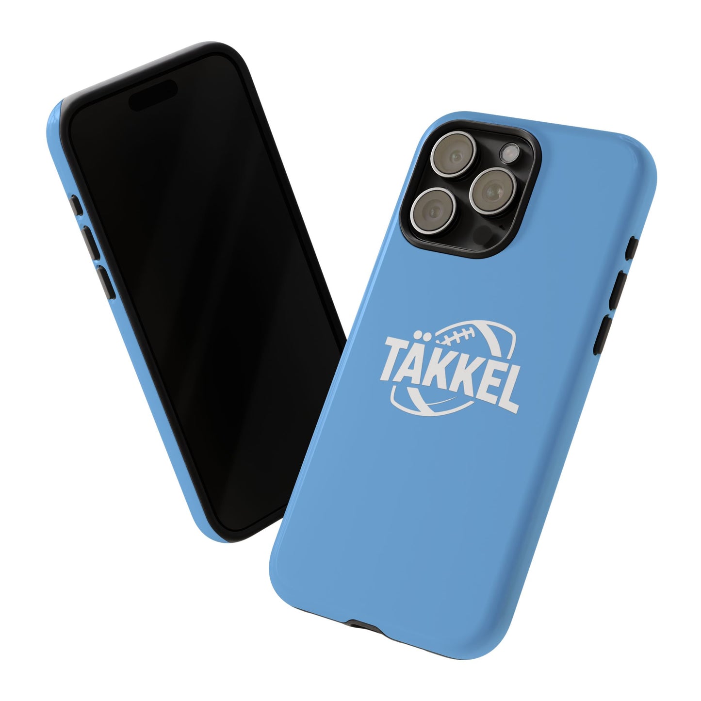 TÄKKEL FOOTBALL Hard Case Babyblau iPhone
