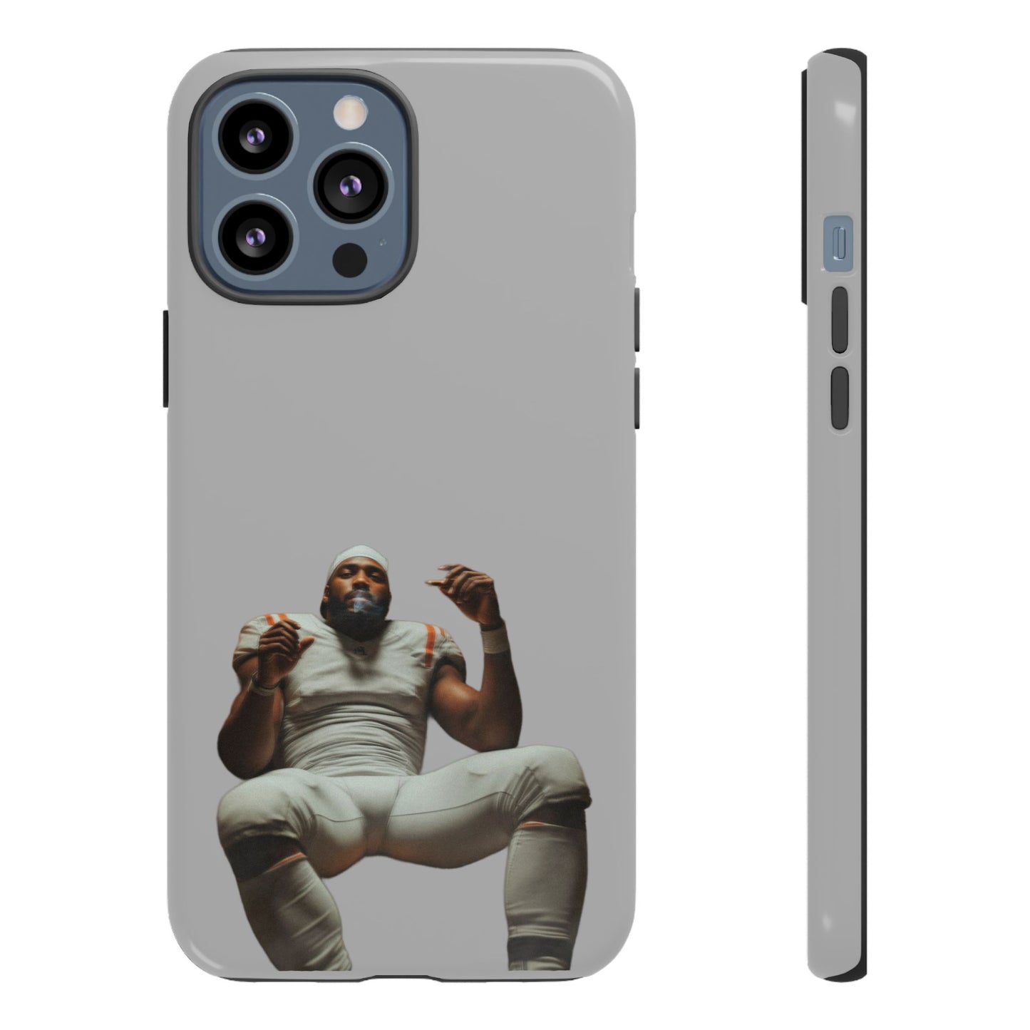 Who´s gonna smoke Hard Case Grau iPhone