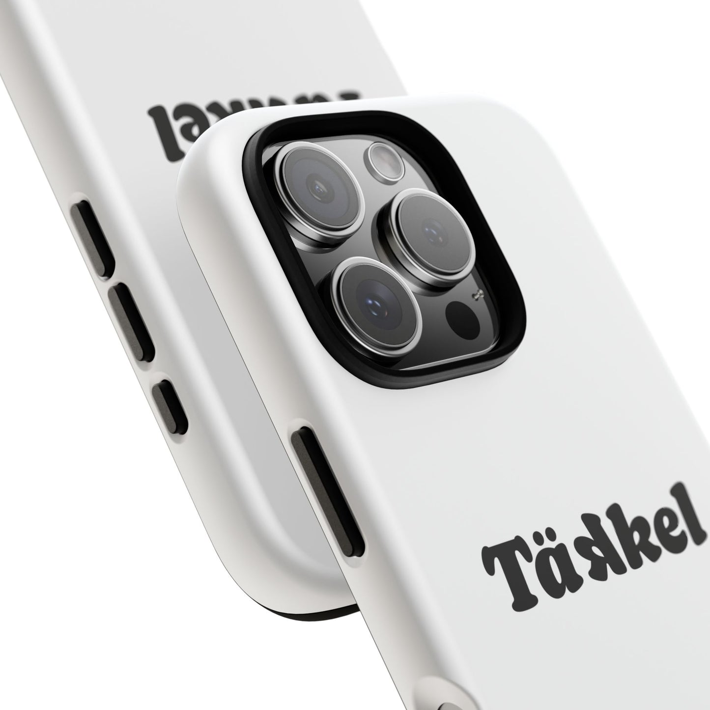 TÄKKEL Classic Hard Case Weiß iPhone