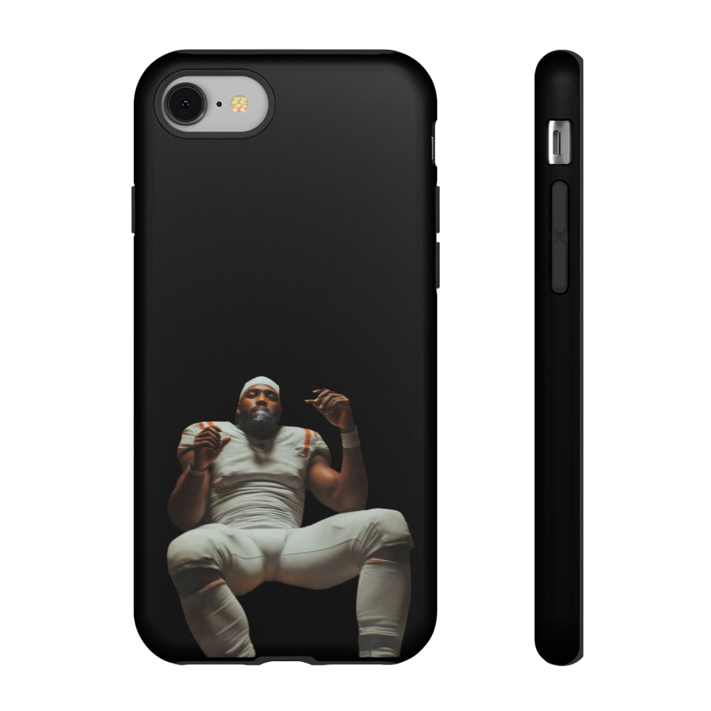 Who´s gonna smoke Hard Case Schwarz iPhone