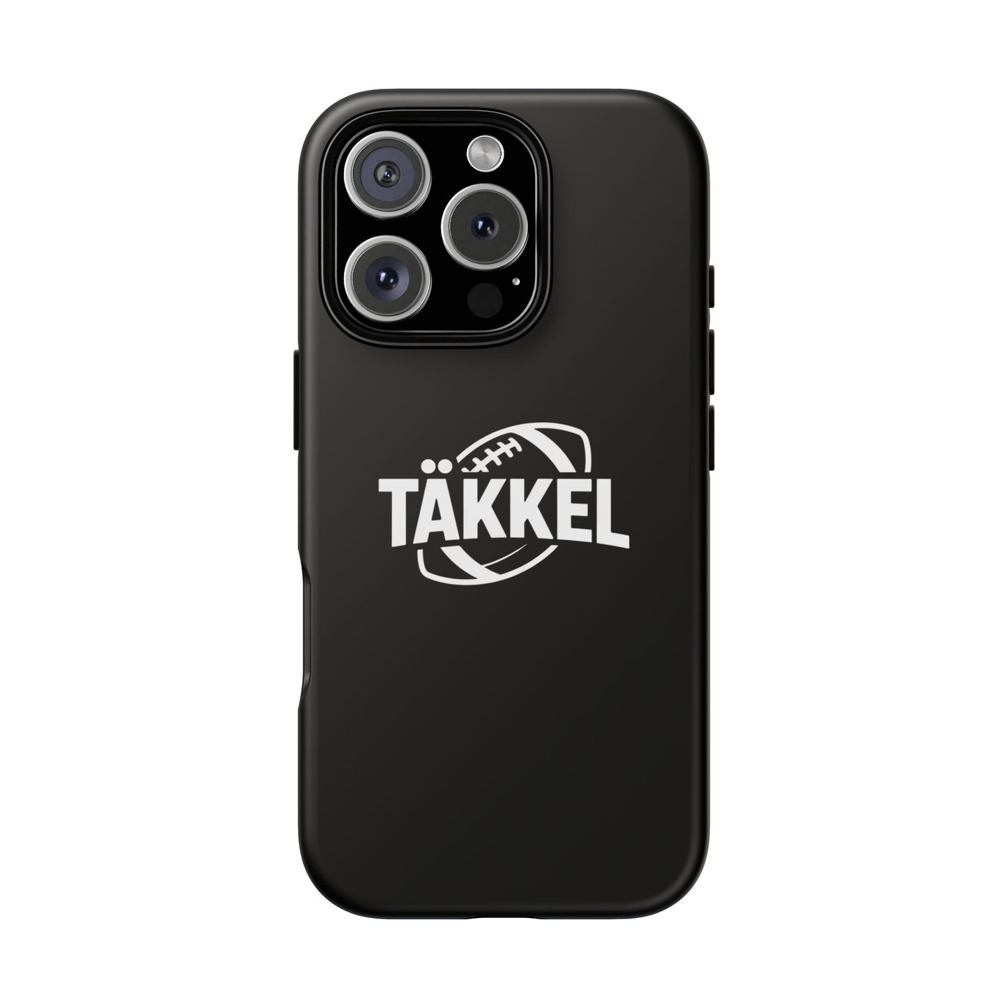 TÄKKEL FOOTBALL Hard Case Schwarz iPhone