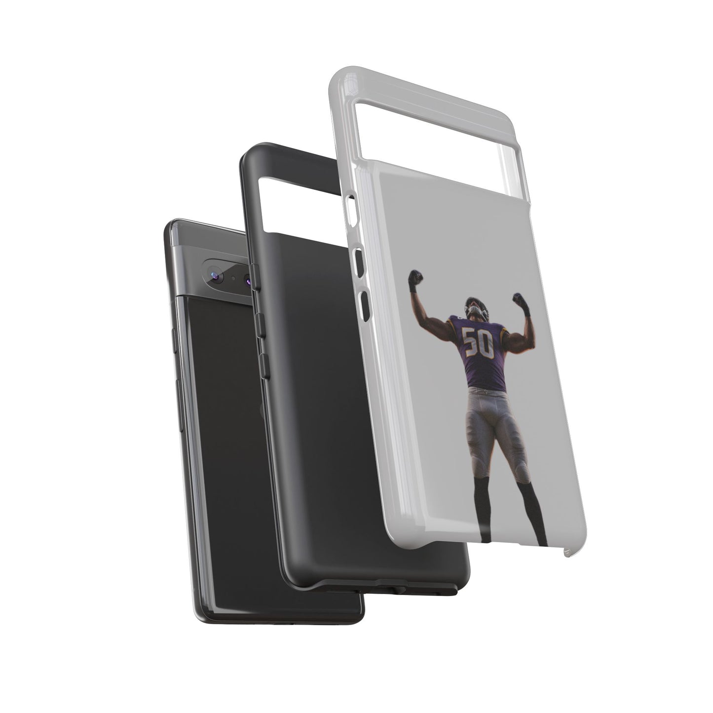 Heat it up Hard Case Grau Google Pixel