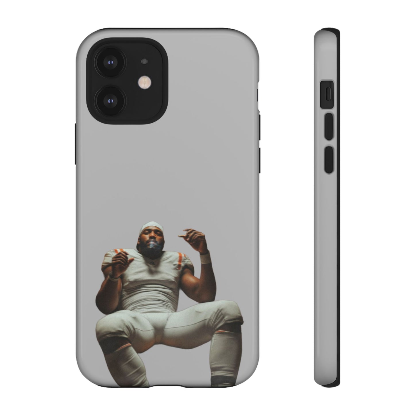 Who´s gonna smoke Hard Case Grau iPhone