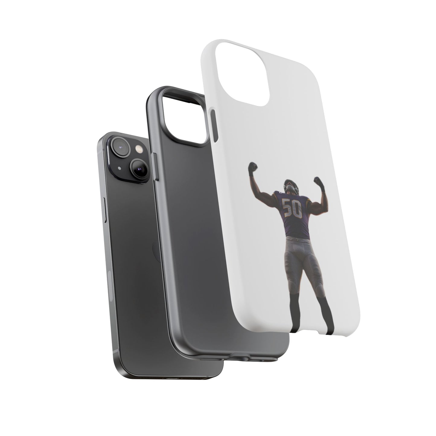 Never Enough Hard Case Weiß iPhone