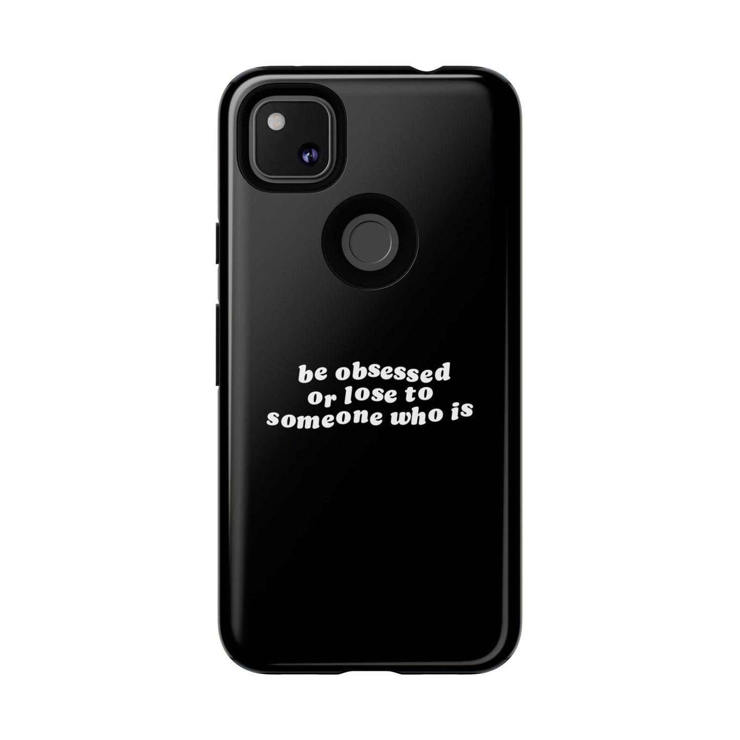 Too Obsessed Hard Case Schwarz Google Pixel