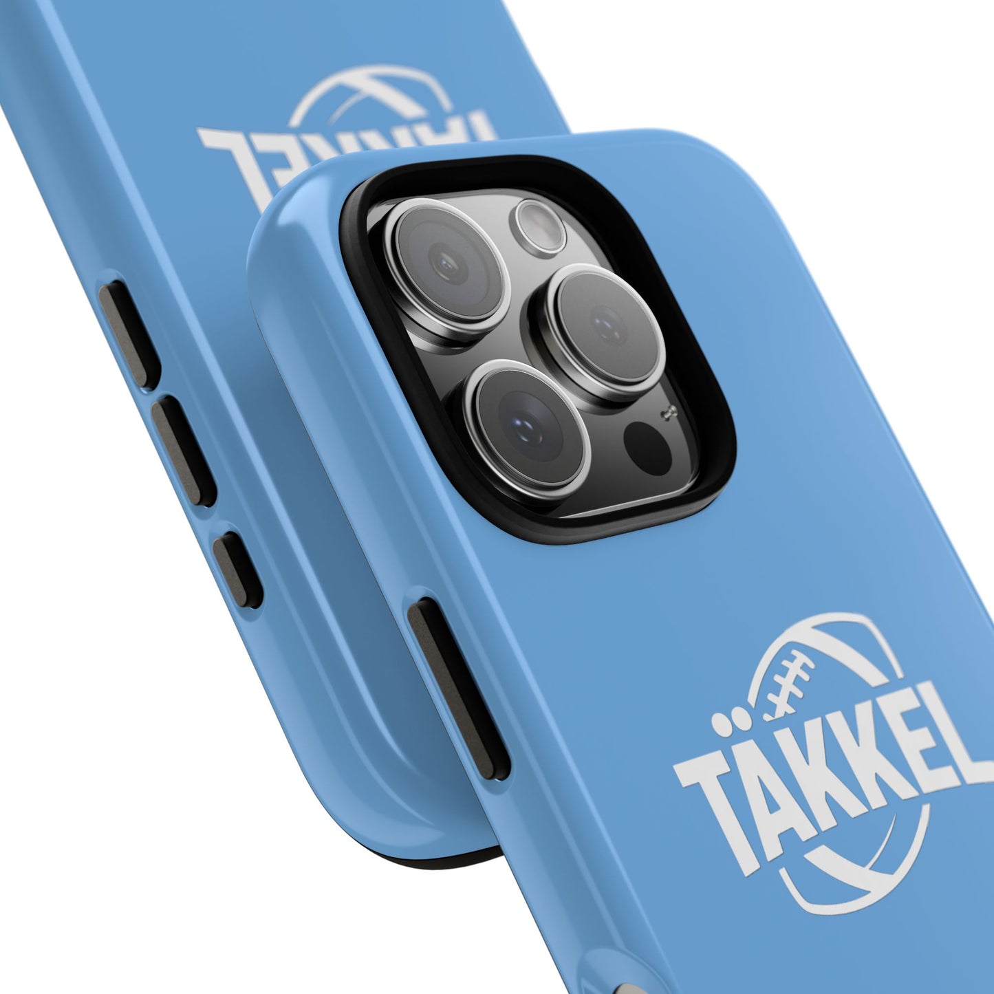 TÄKKEL FOOTBALL Hard Case Babyblau iPhone