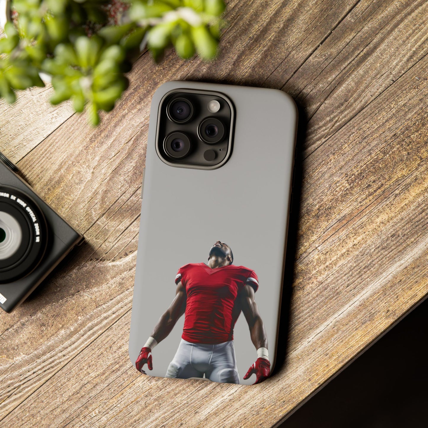 Never Sleep Hard Case Grau iPhone