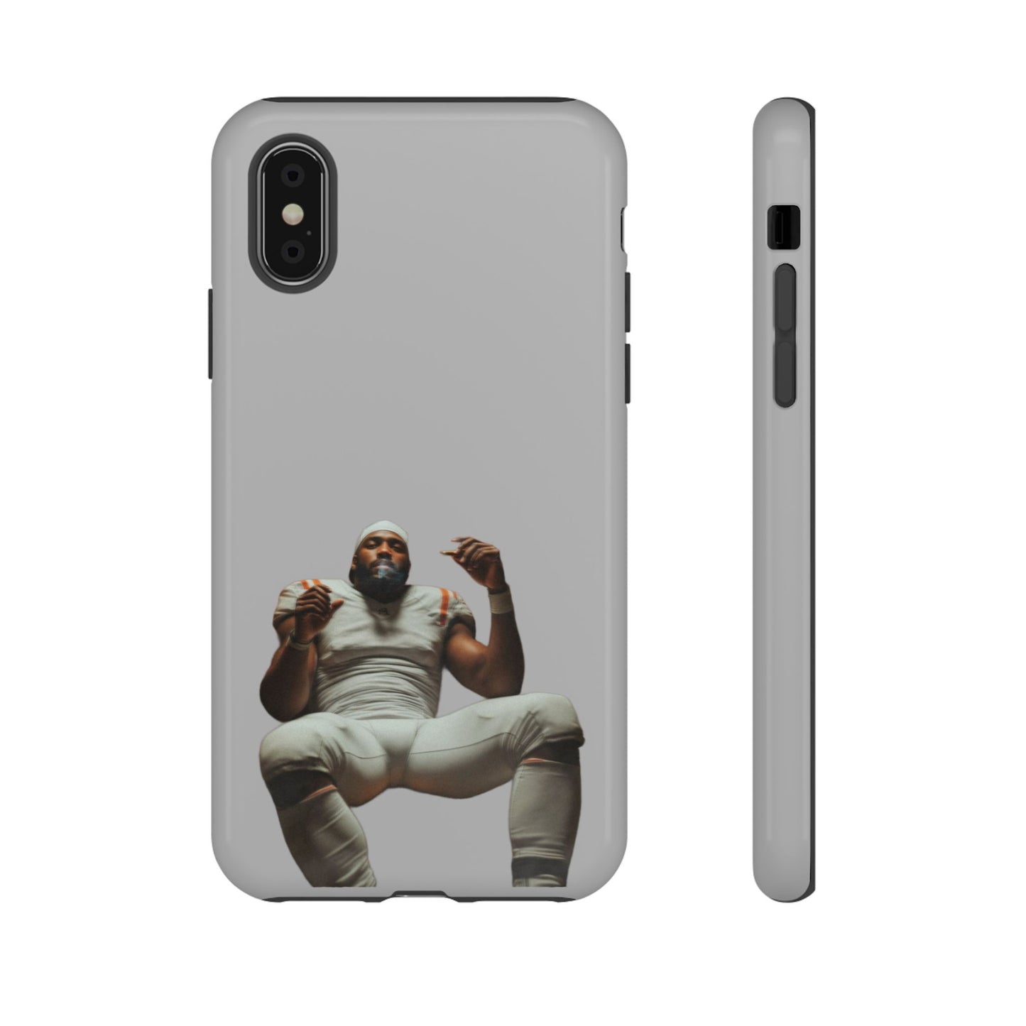 Who´s gonna smoke Hard Case Grau iPhone