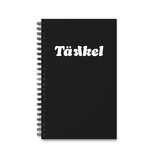 TÄKKEL Journal - Crispy Clean Black