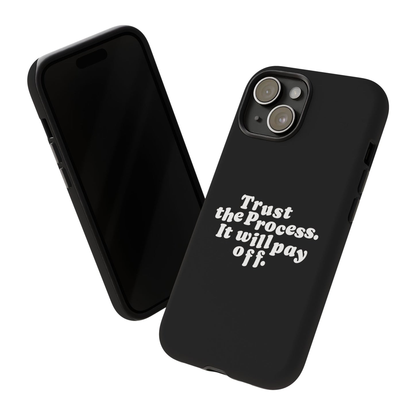 Trust harder Hard Case Schwarz iPhone