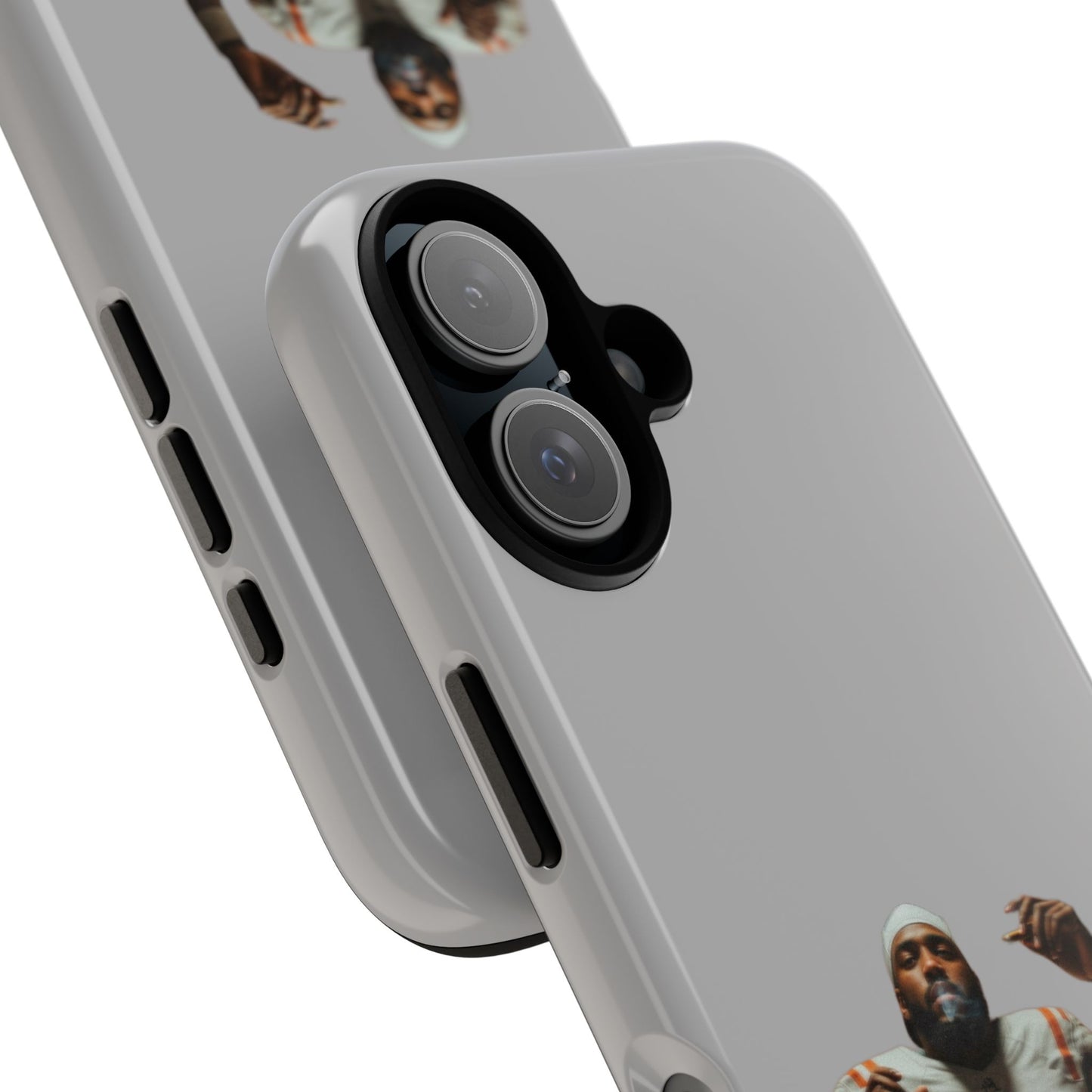 Who´s gonna smoke Hard Case Grau iPhone