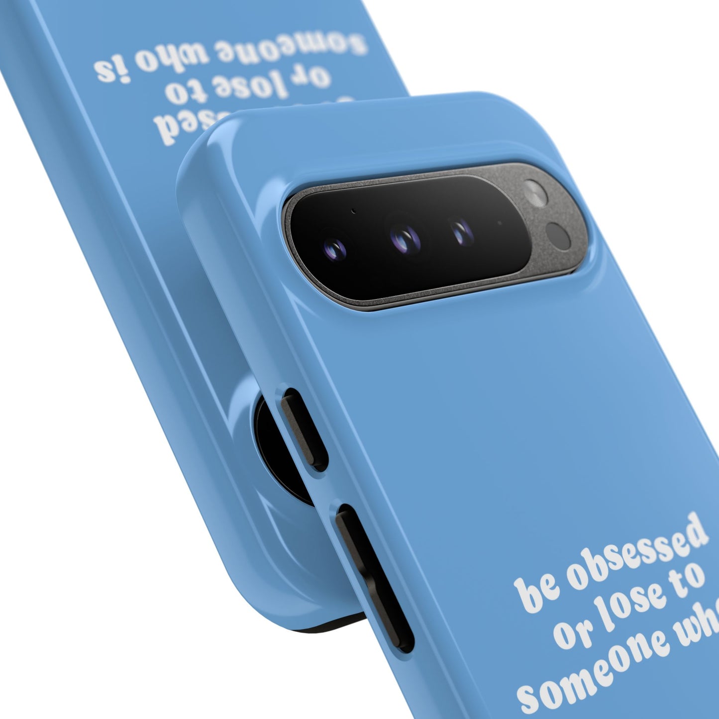Too Obsessed Hard Case Babyblau Google Pixel