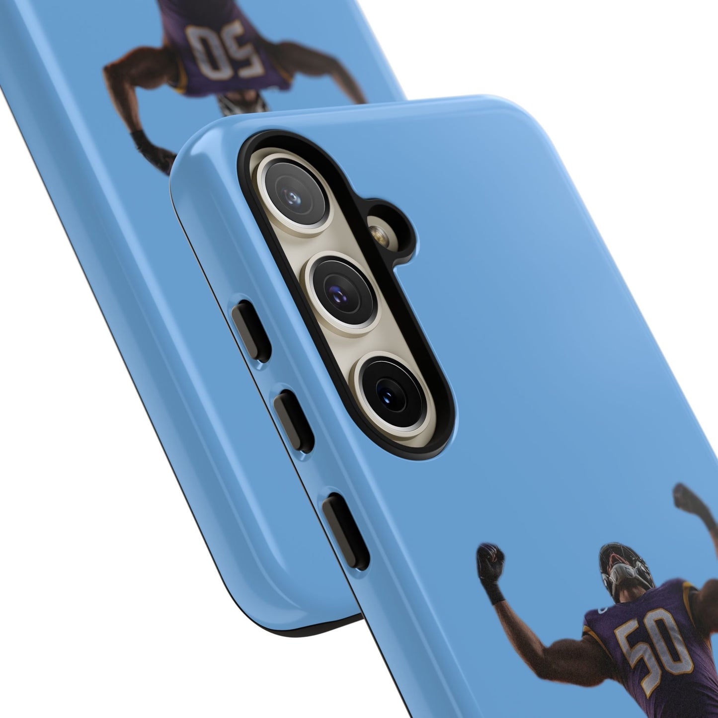 Defeating Hard Case Babyblau Samsung