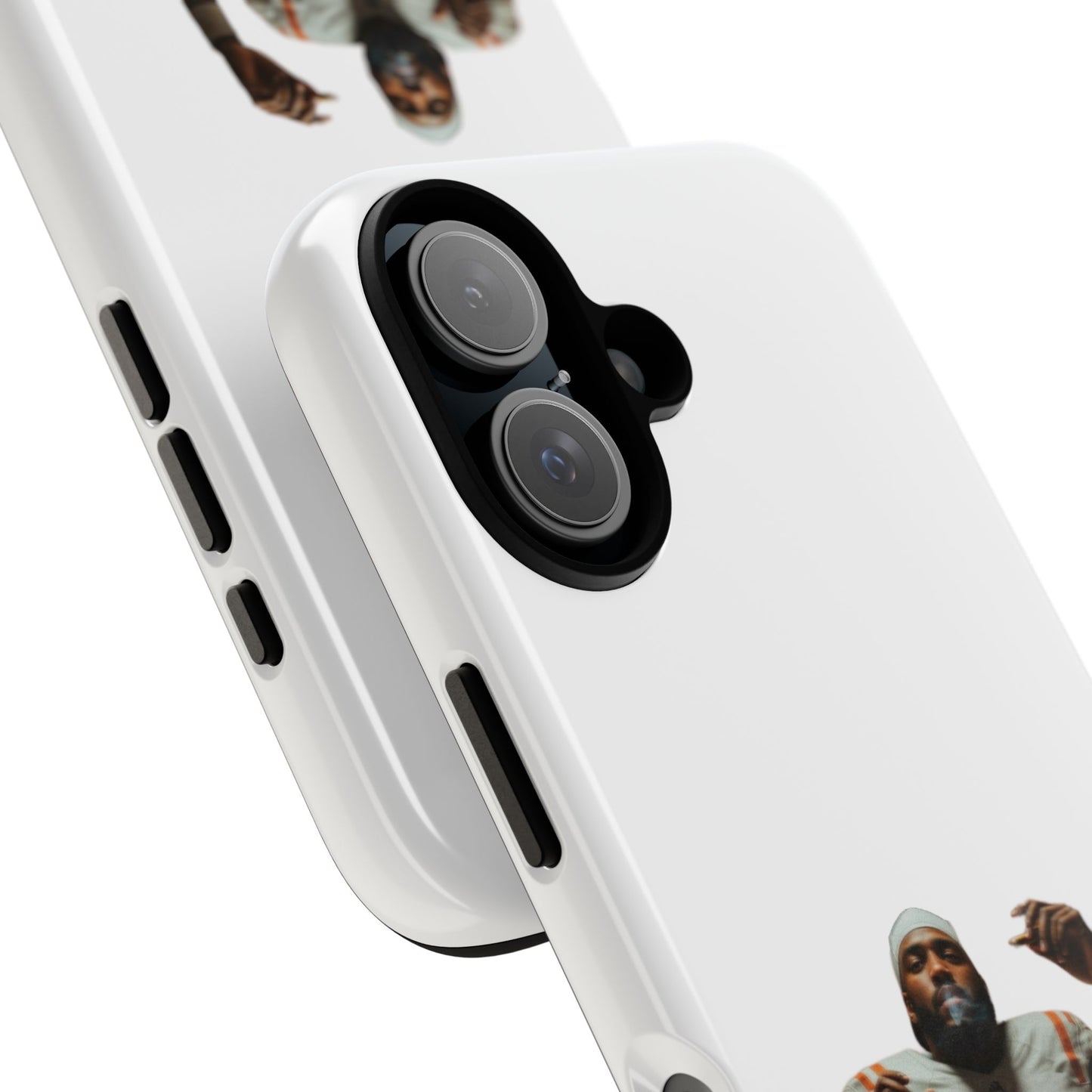 Who´s gonna smoke Hard Case Weiß iPhone