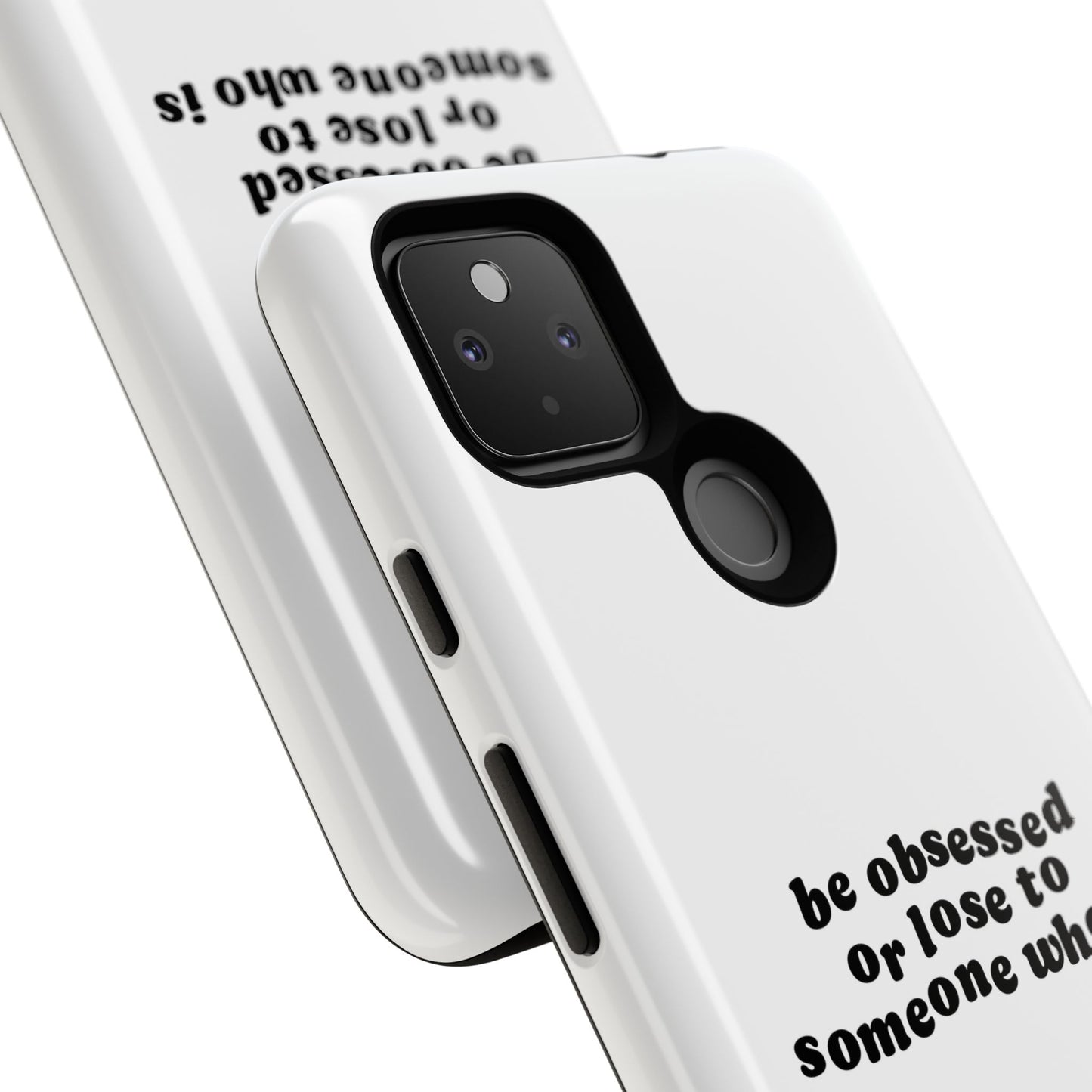 Too Obsessed Hard Case Weiß Google Pixel