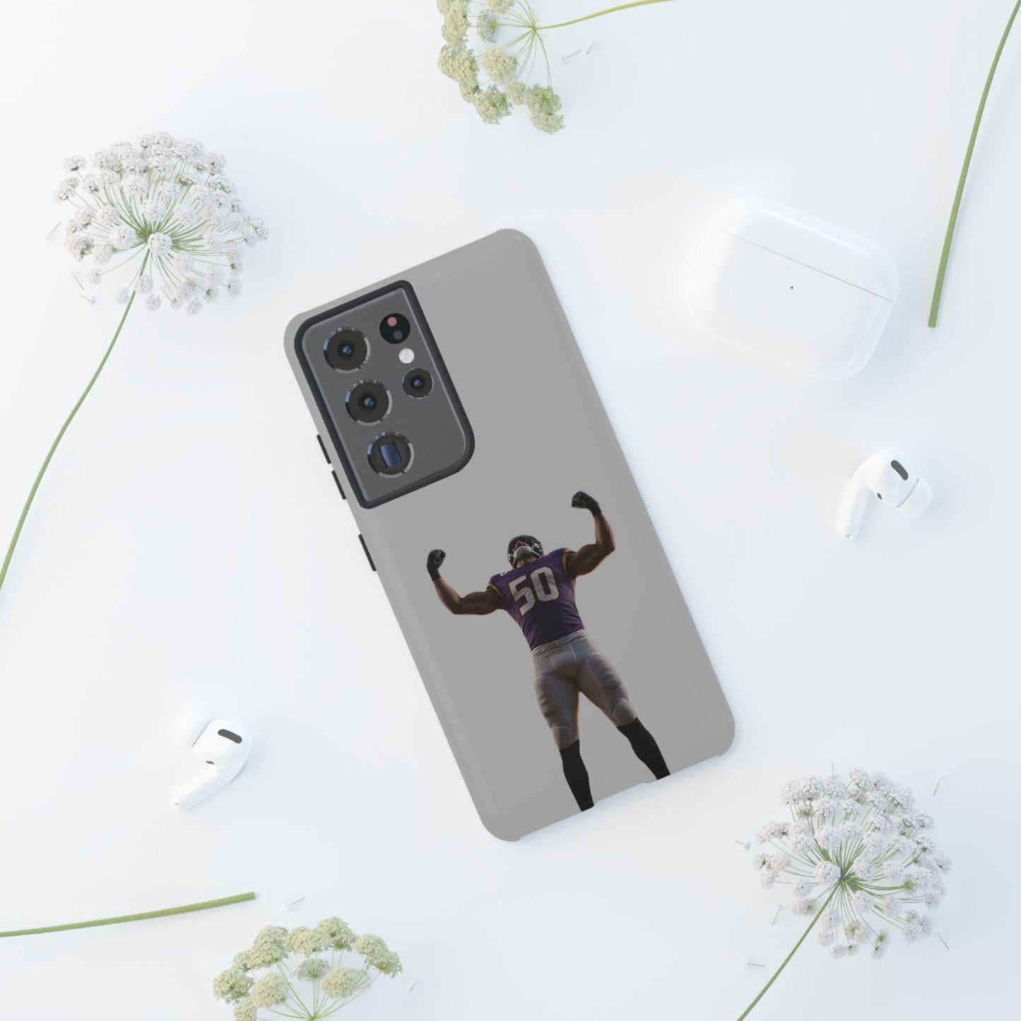 Defeating Hard Case Grau Samsung