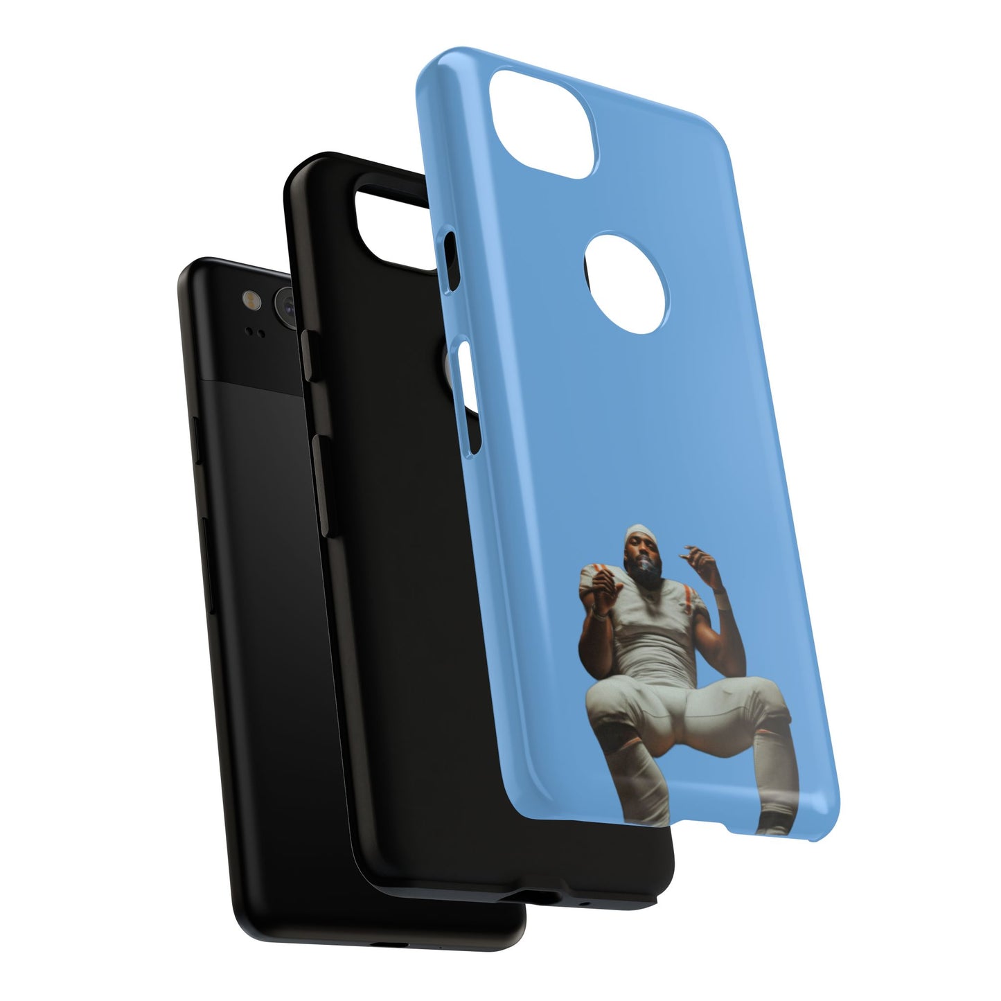 Smoke Hard Case Babyblau Google Pixel