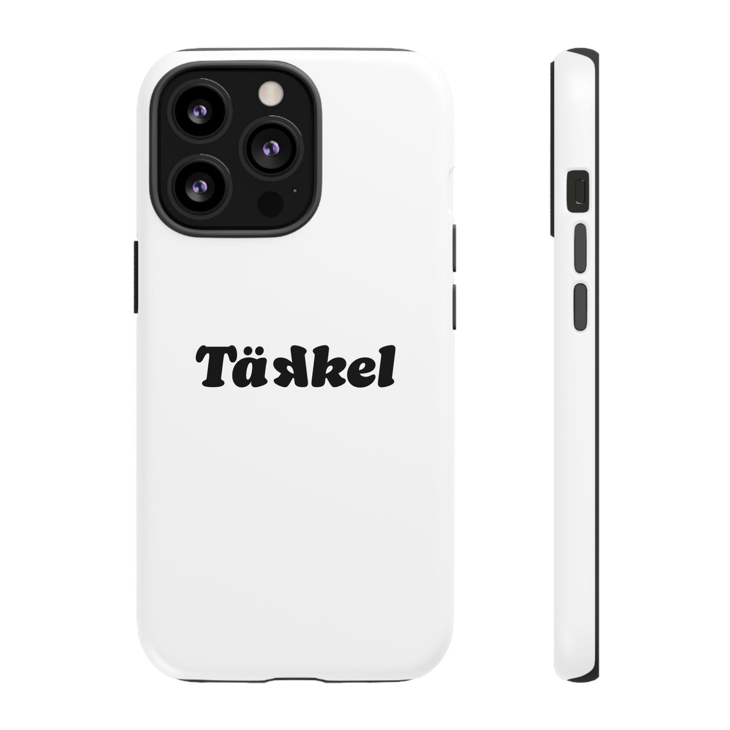 TÄKKEL Classic Hard Case Weiß iPhone