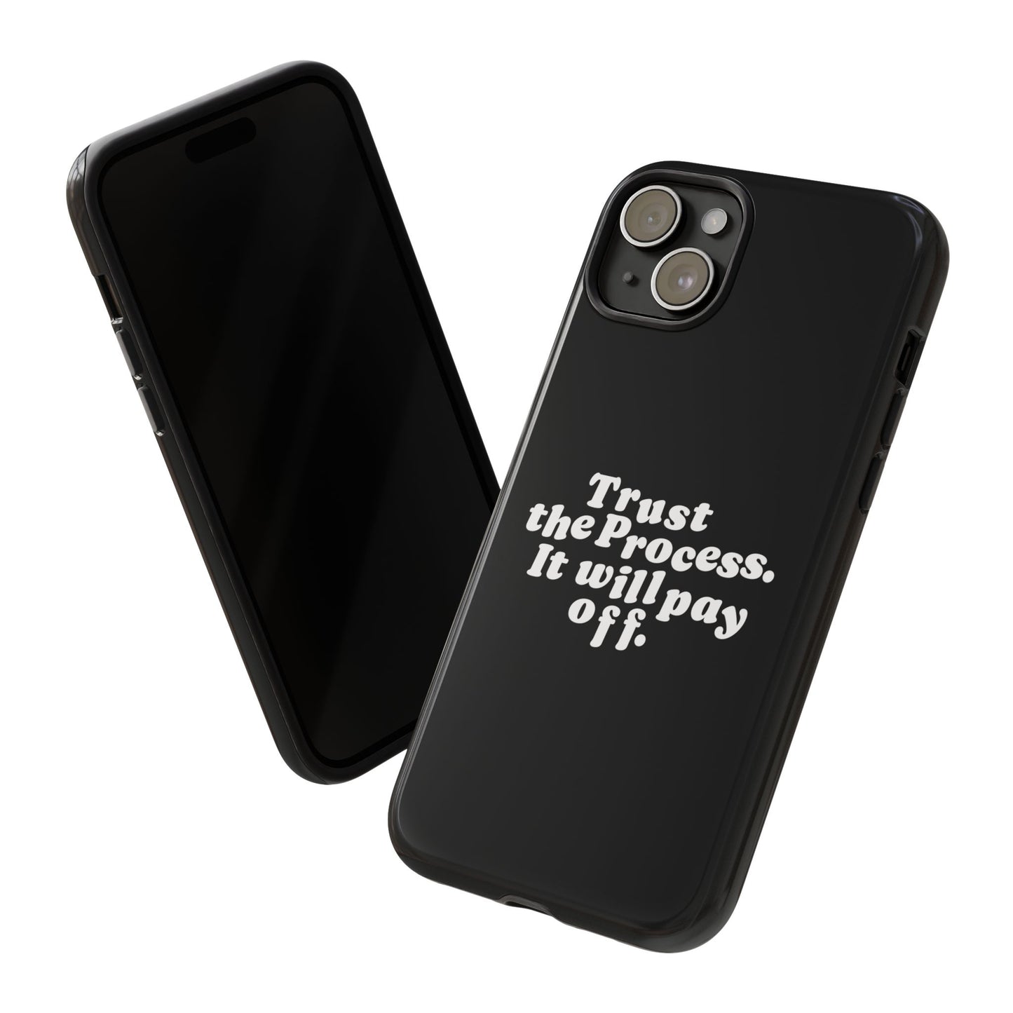 Trust harder Hard Case Schwarz iPhone