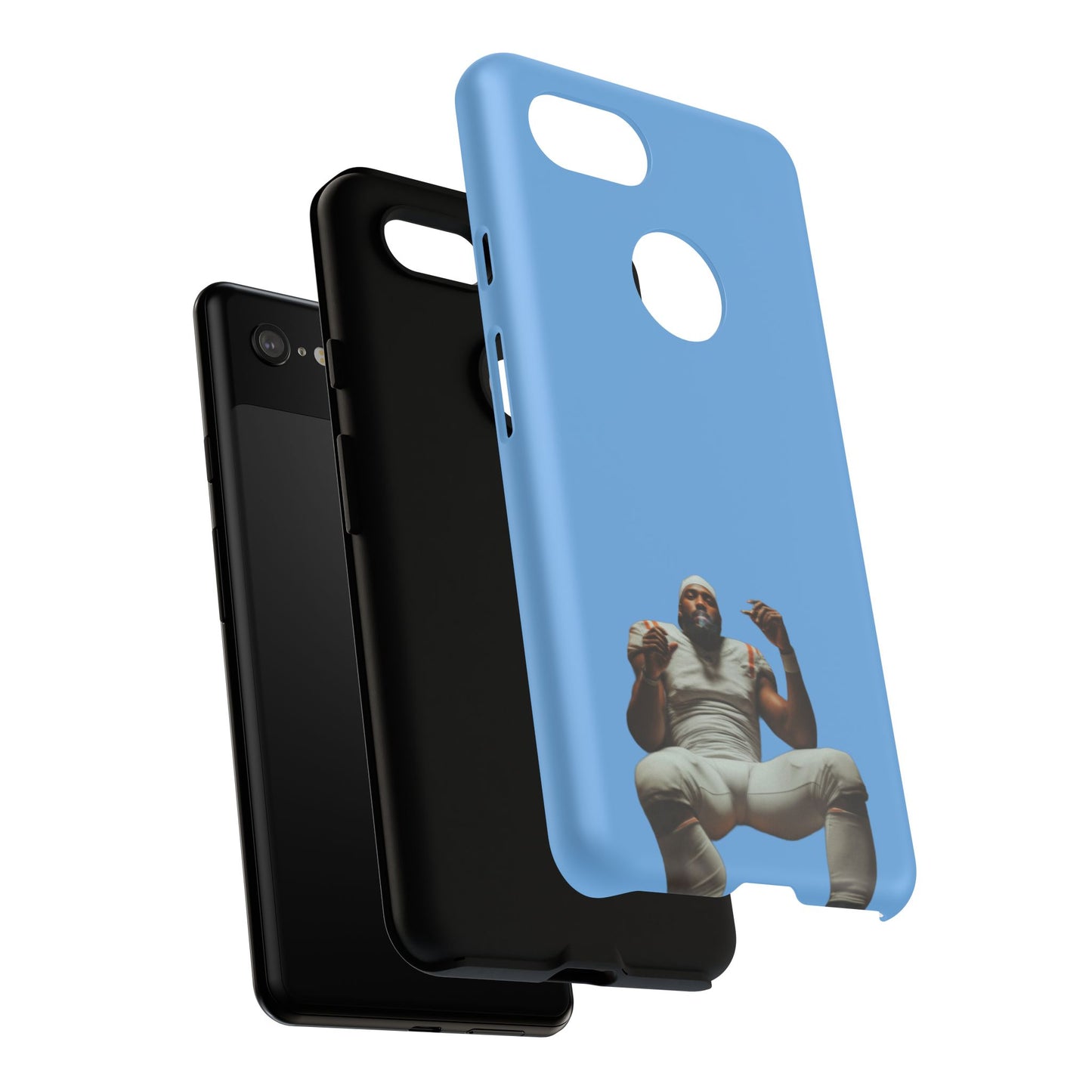 Smoke Hard Case Babyblau Google Pixel