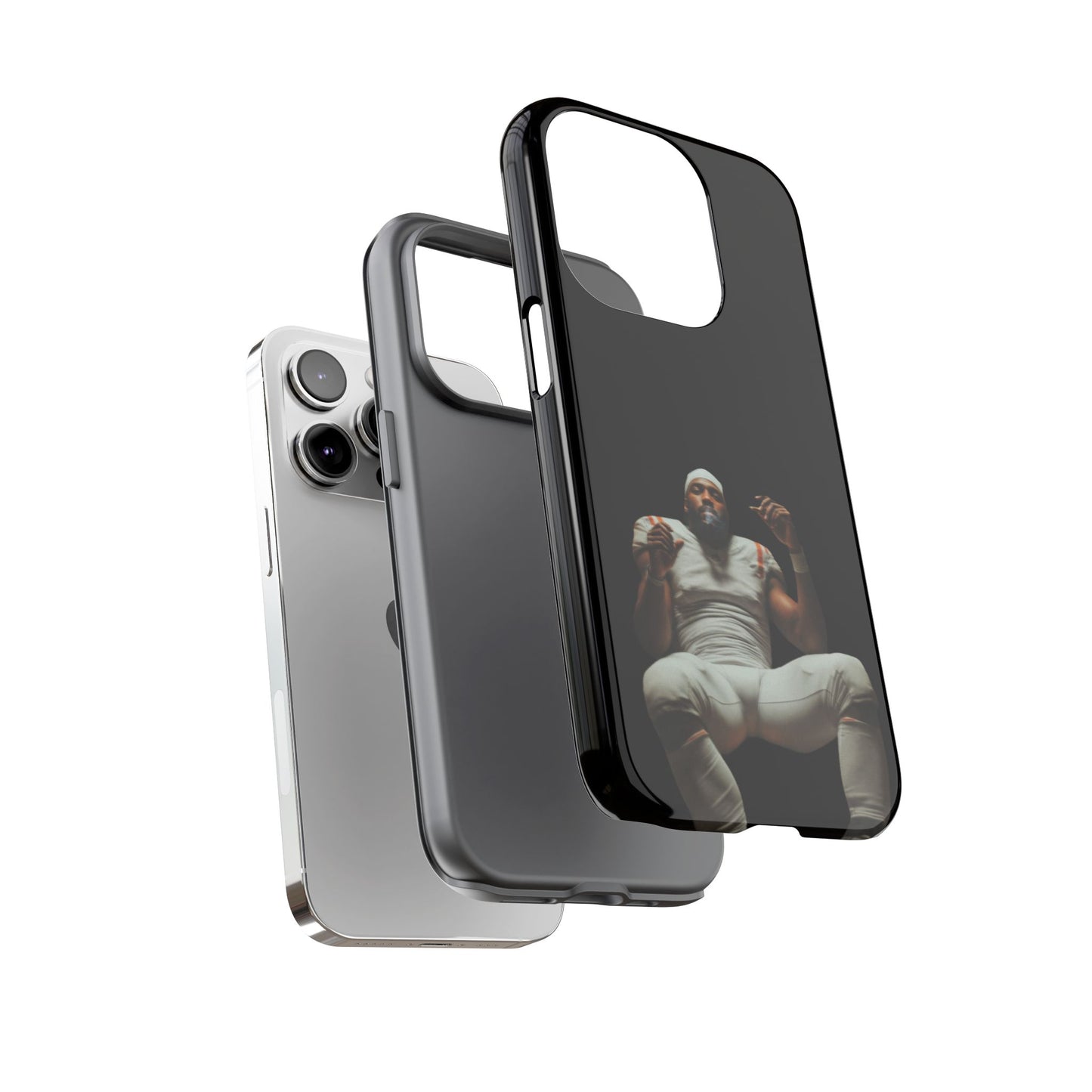 Who´s gonna smoke Hard Case Schwarz iPhone