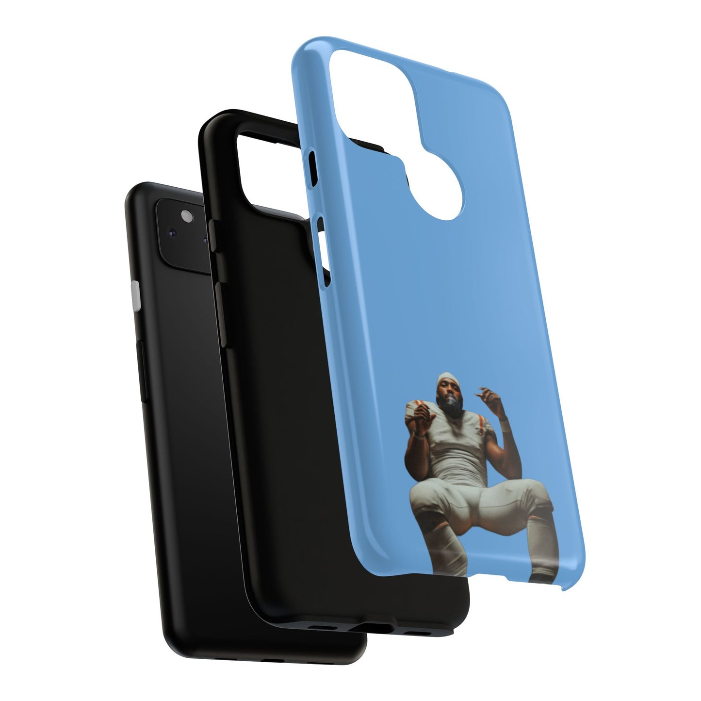 Smoke Hard Case Babyblau Google Pixel