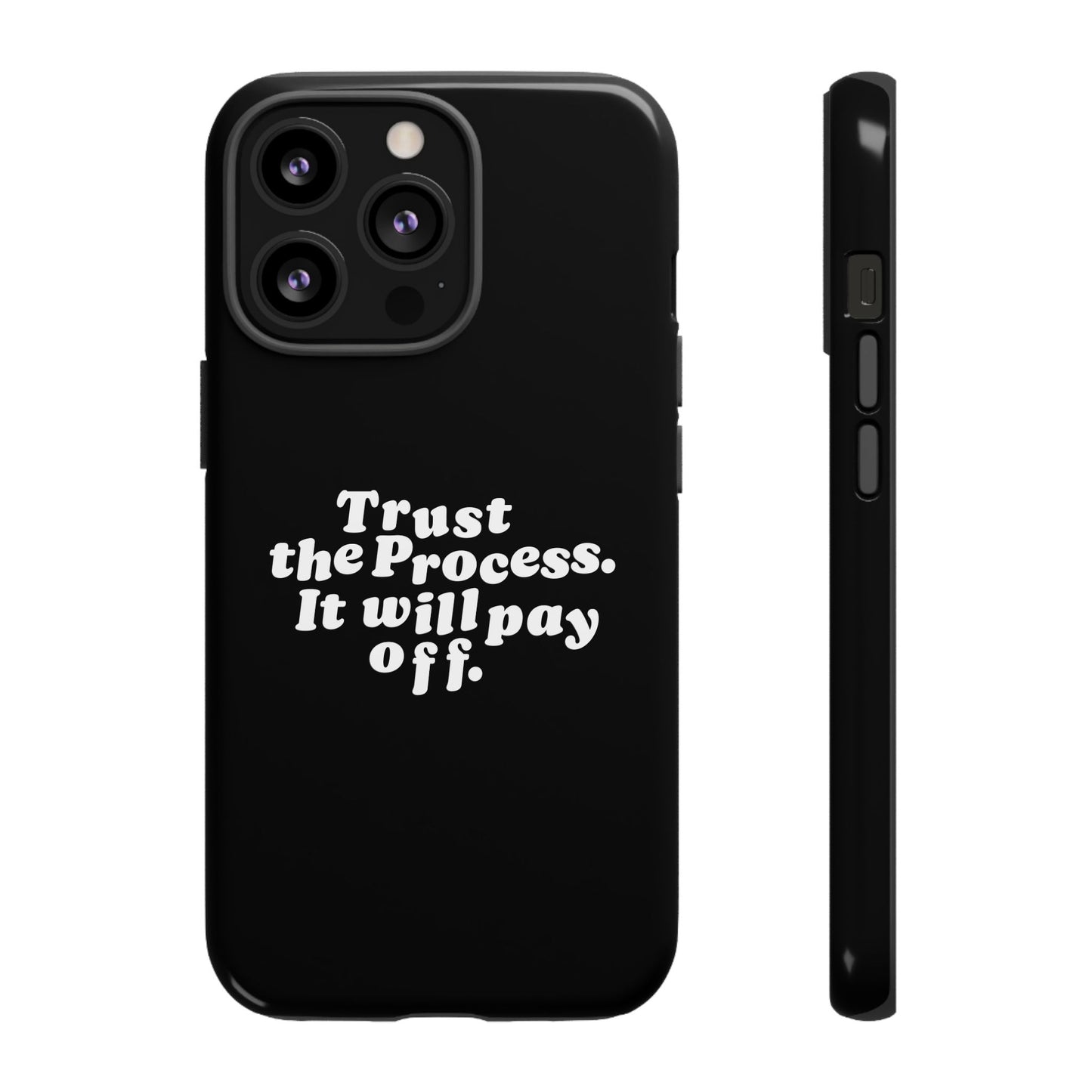 Trust harder Hard Case Schwarz iPhone