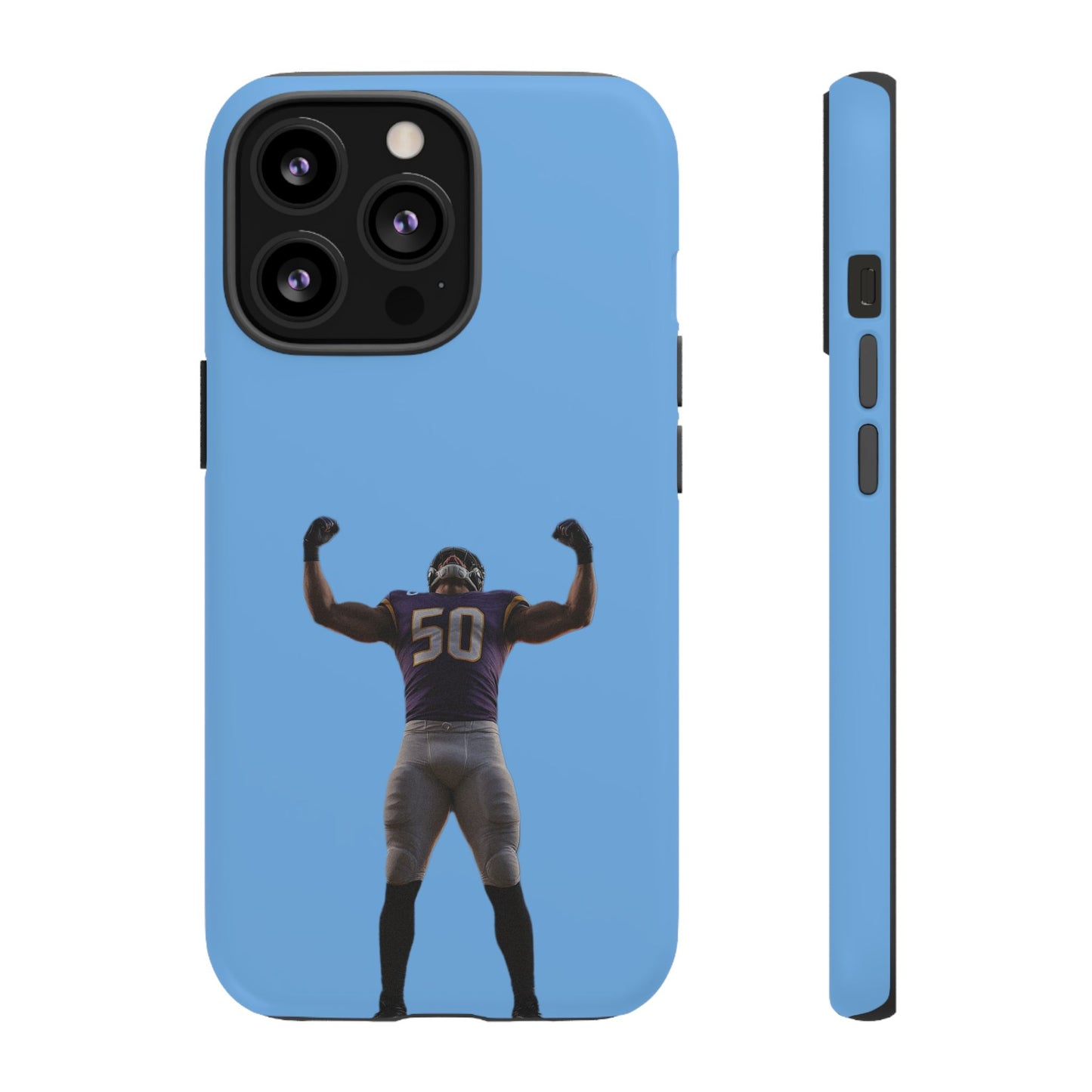 Never Enough Hard Case Babyblau iPhone