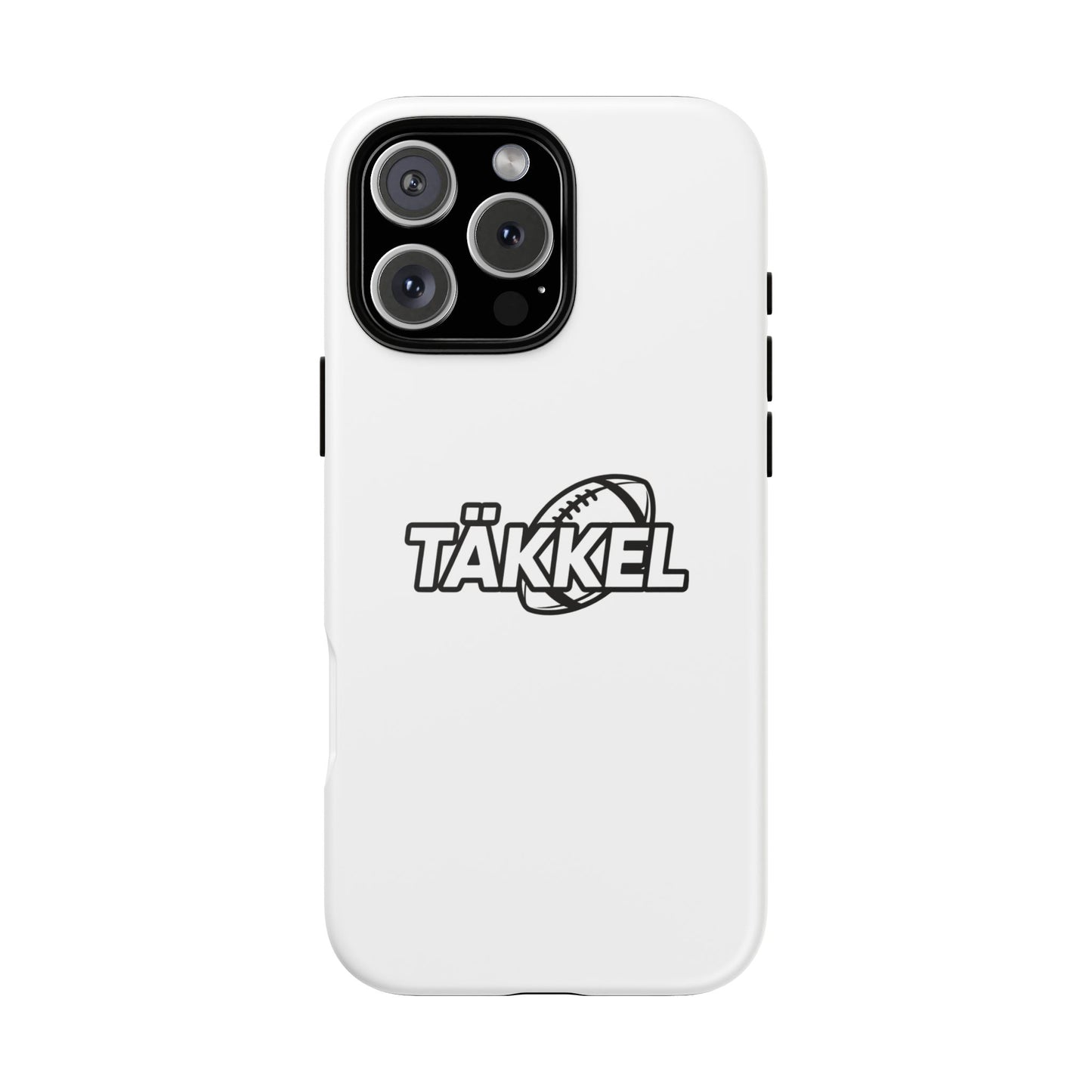 TÄKKEL FOOTBALL Hard Case Weiß iPhone