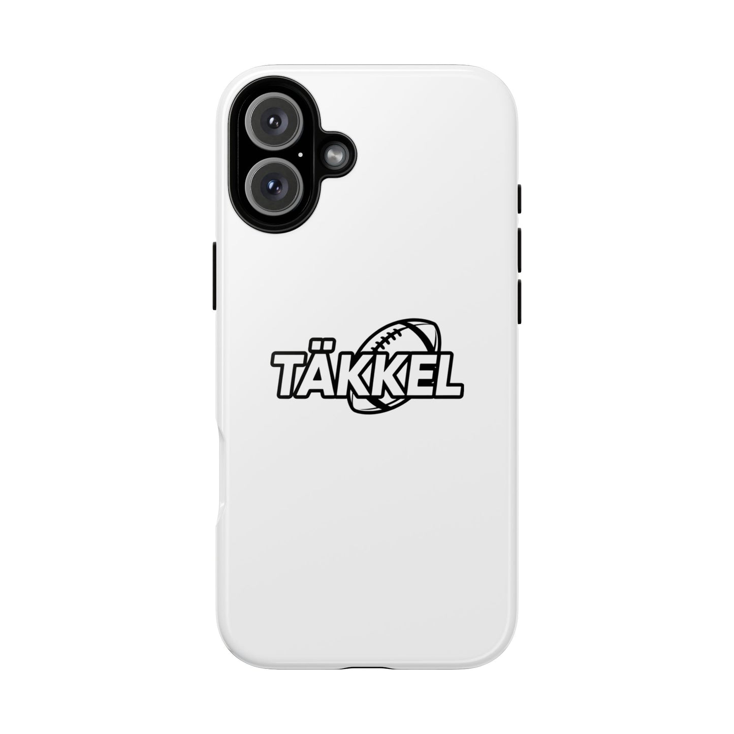 TÄKKEL FOOTBALL Hard Case Weiß iPhone