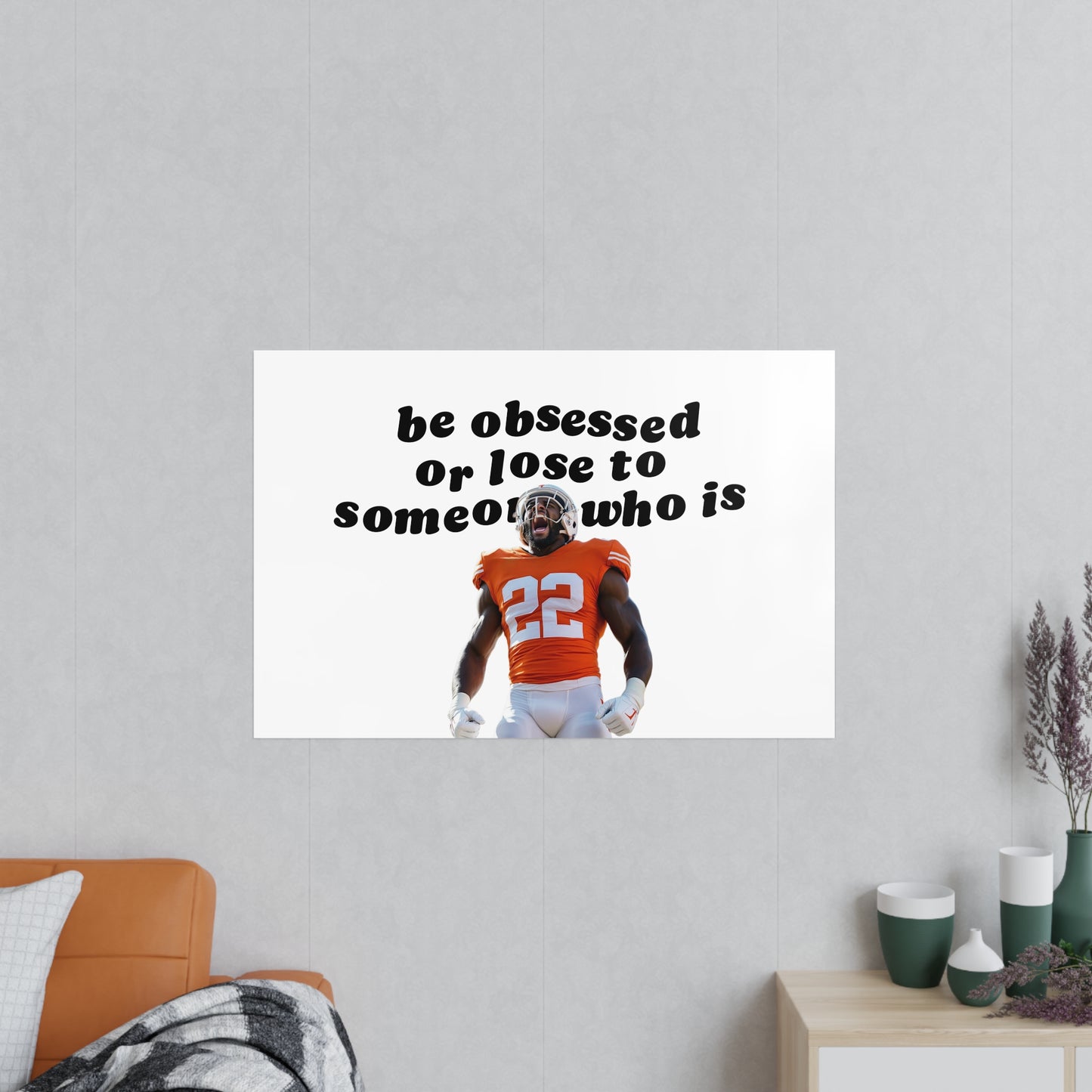TÄKKEL Poster - Obsessed with the love (football)