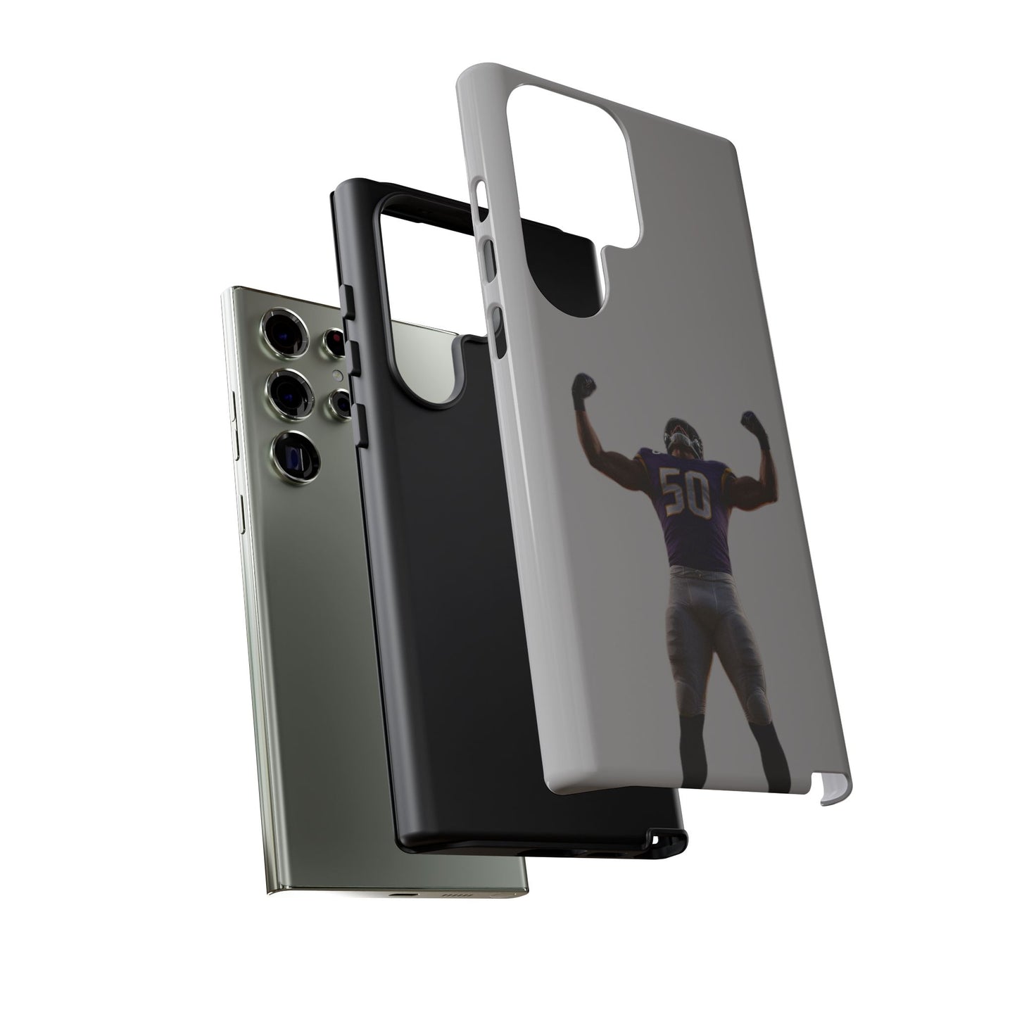 Defeating Hard Case Grau Samsung