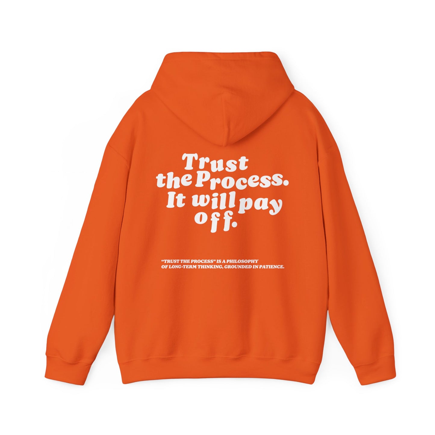 Unisex Heavy Hoodie Trust The Process