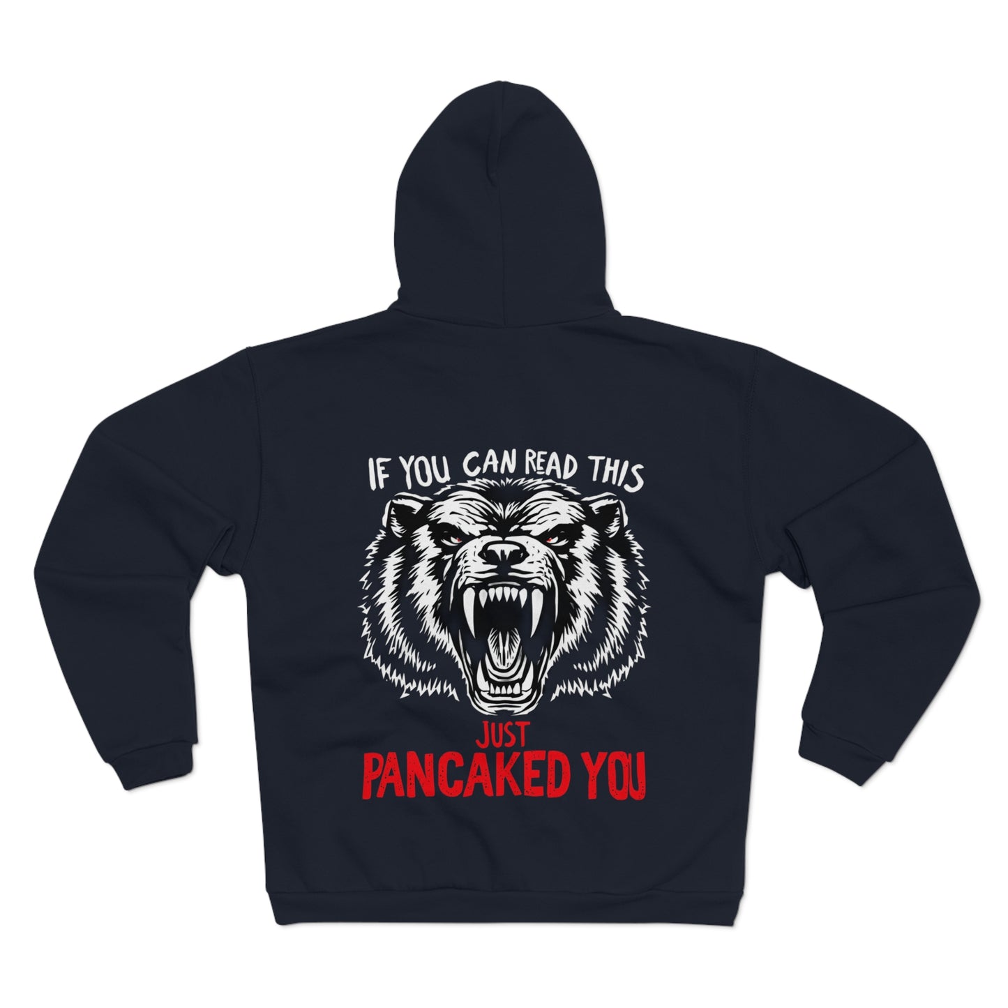 Unisex Zip Hoodie PANCAKED